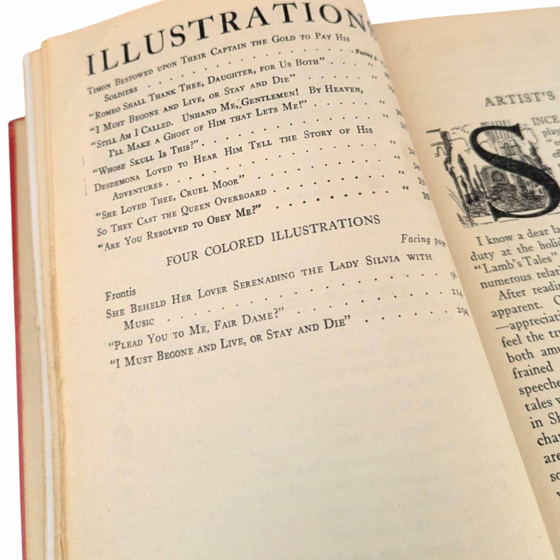 1918 Tales from Shakespeare Hardcover