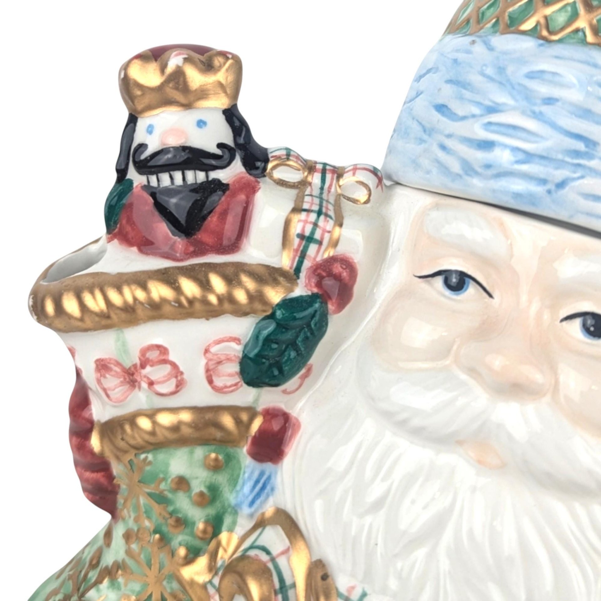 Vintage Avon St. Nicholas Christmas Teapot