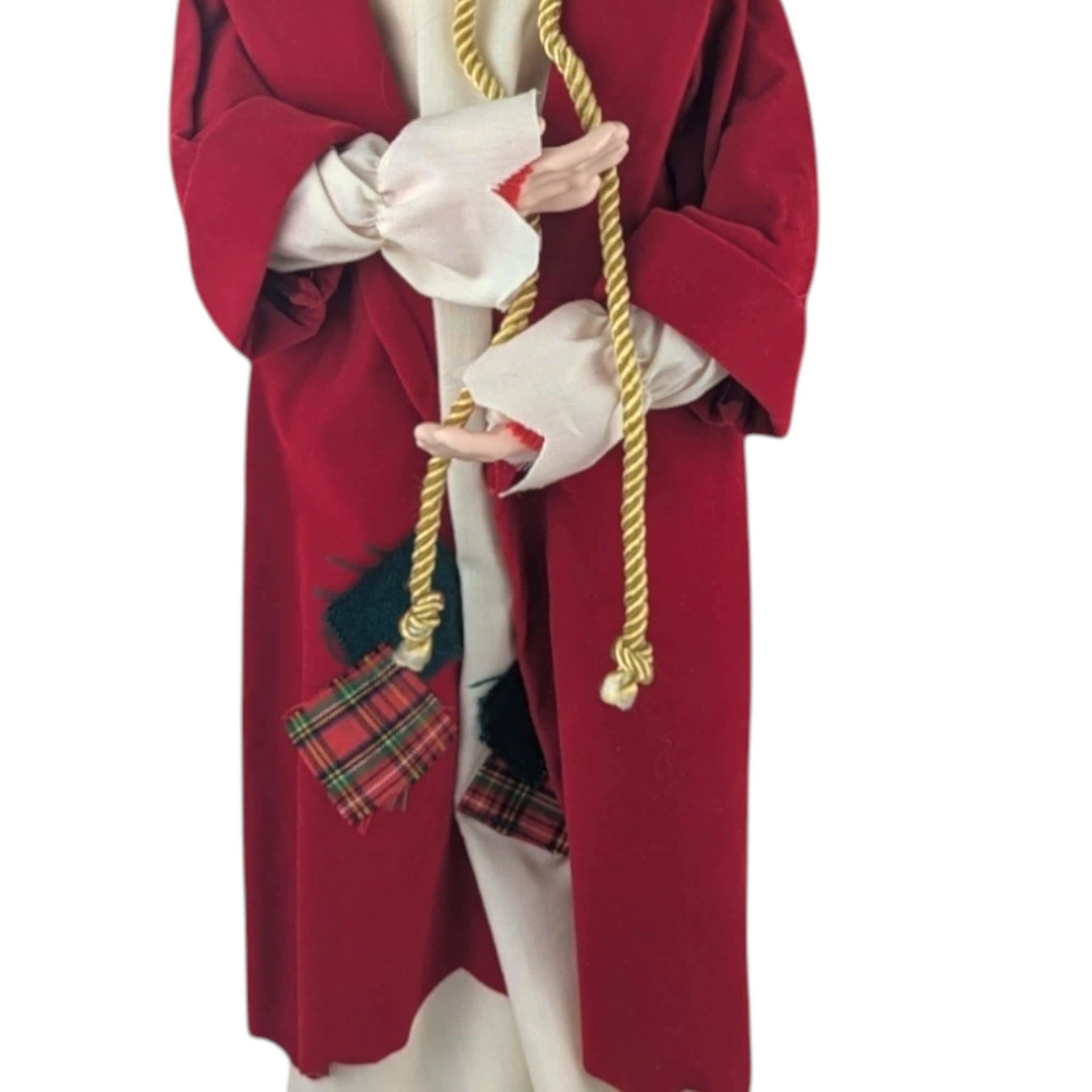 Vintage 1987 Dept 56 Scrooge Porcelain Character Doll