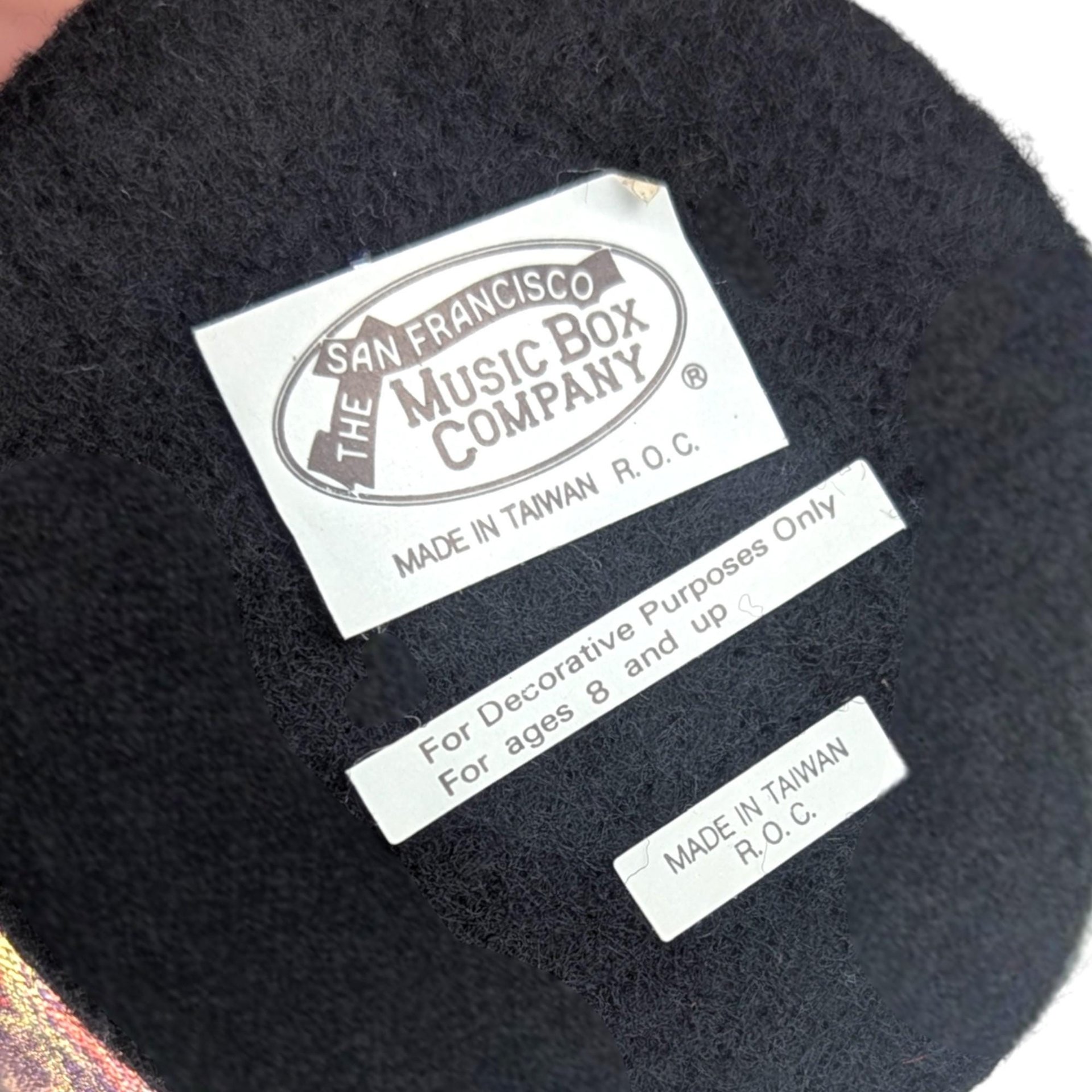 Vintage San Francisco Music Box Co. Clown