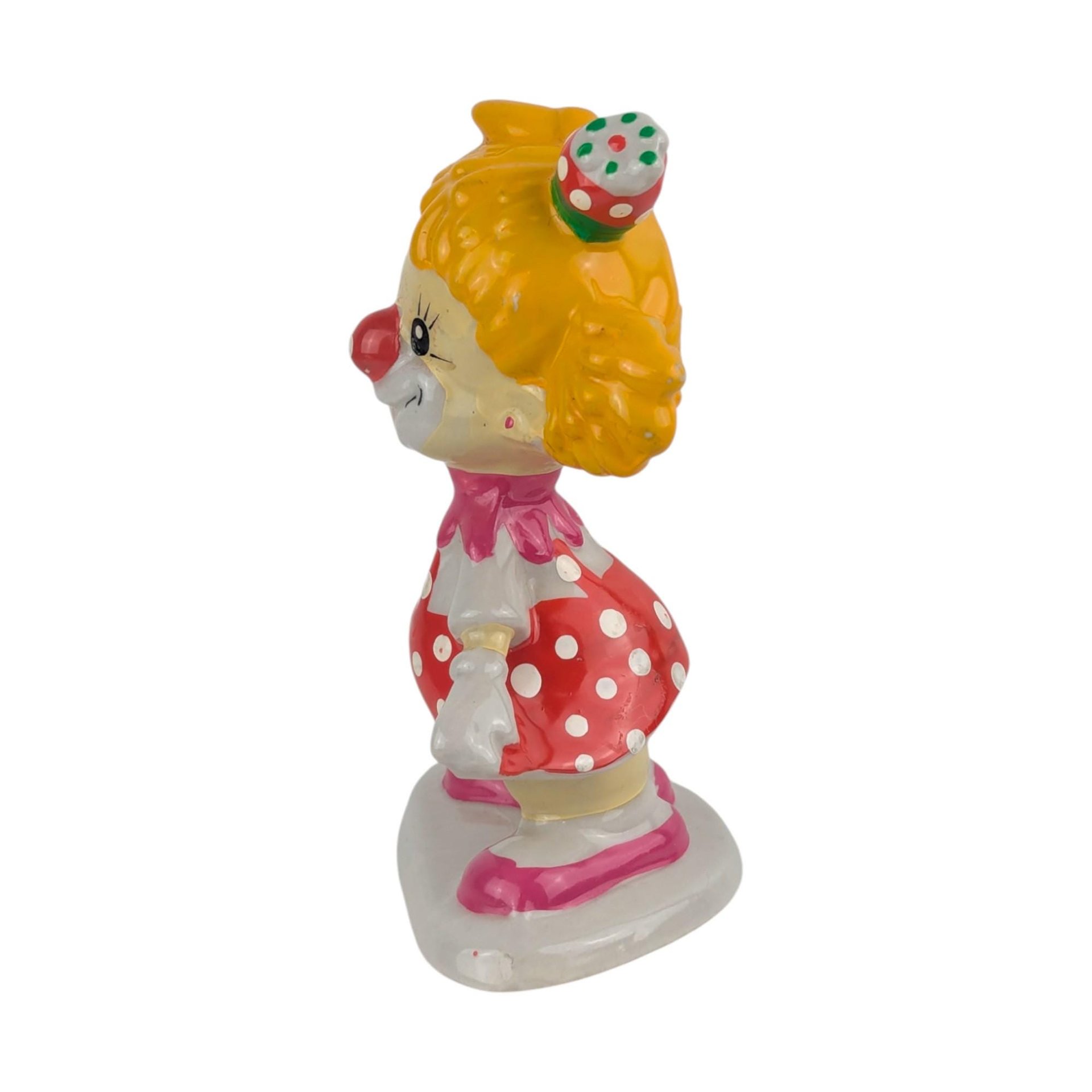 Vintage Edasa Ceramic Clown Figurine