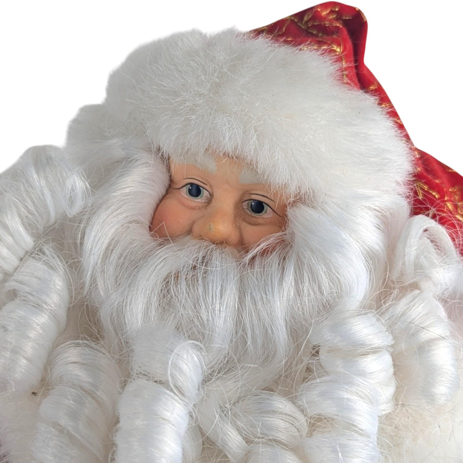 1990s St. Nicholas Square Santa with Bag and Bells