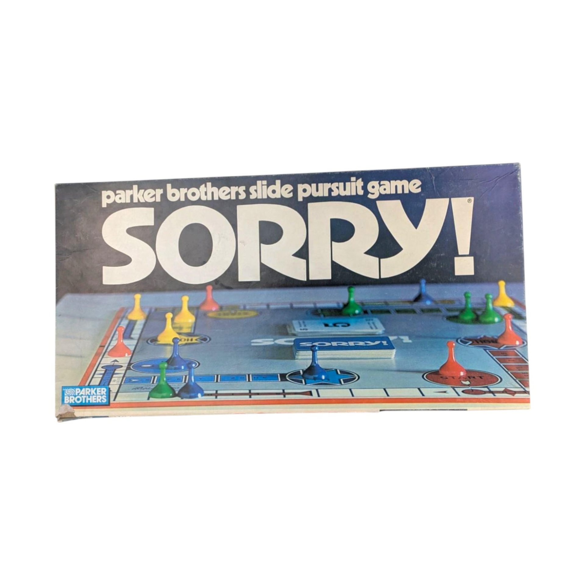 1972 Sorry Board Game Parker Brothers