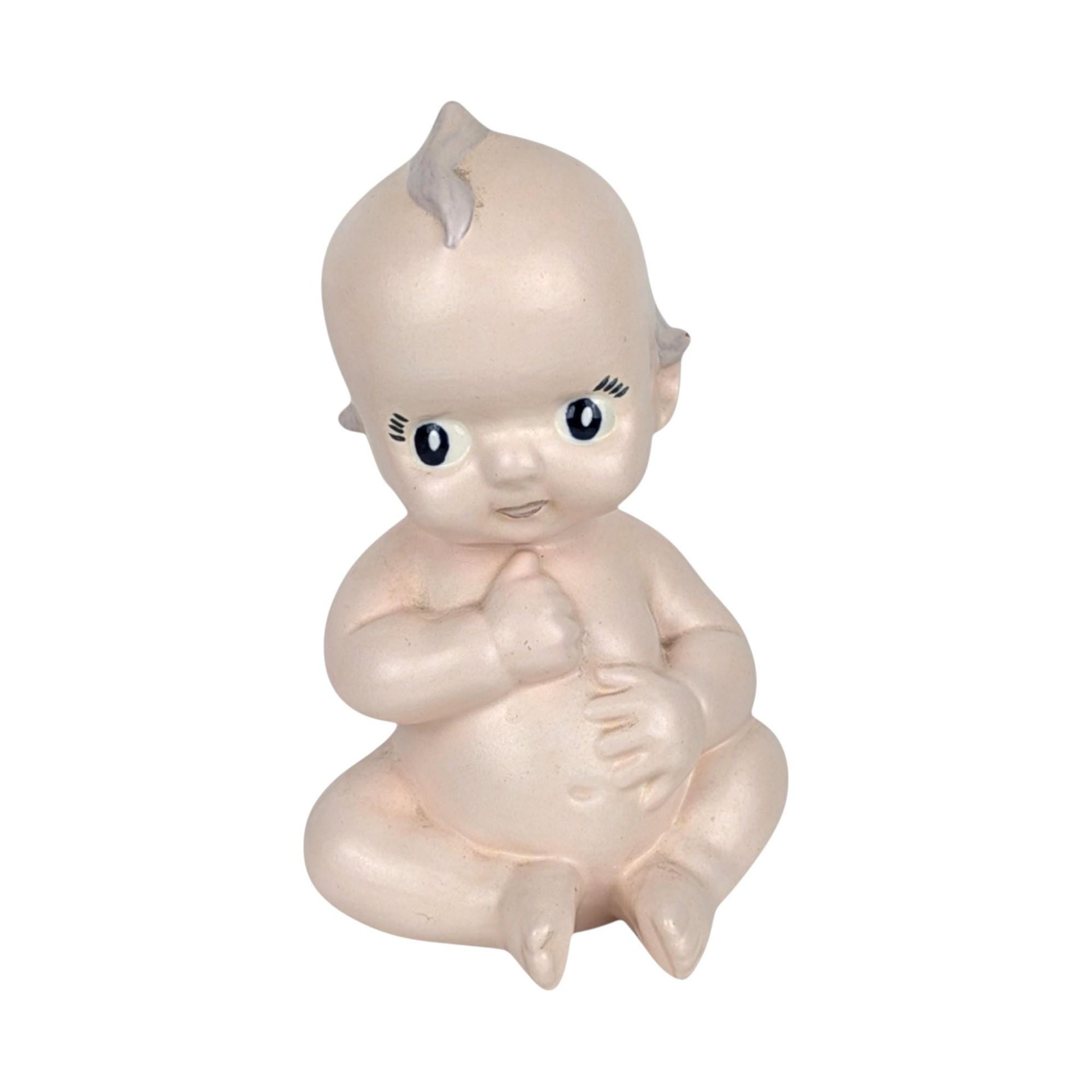 Vintage Ceramic Baby Talcum Powder Shaker