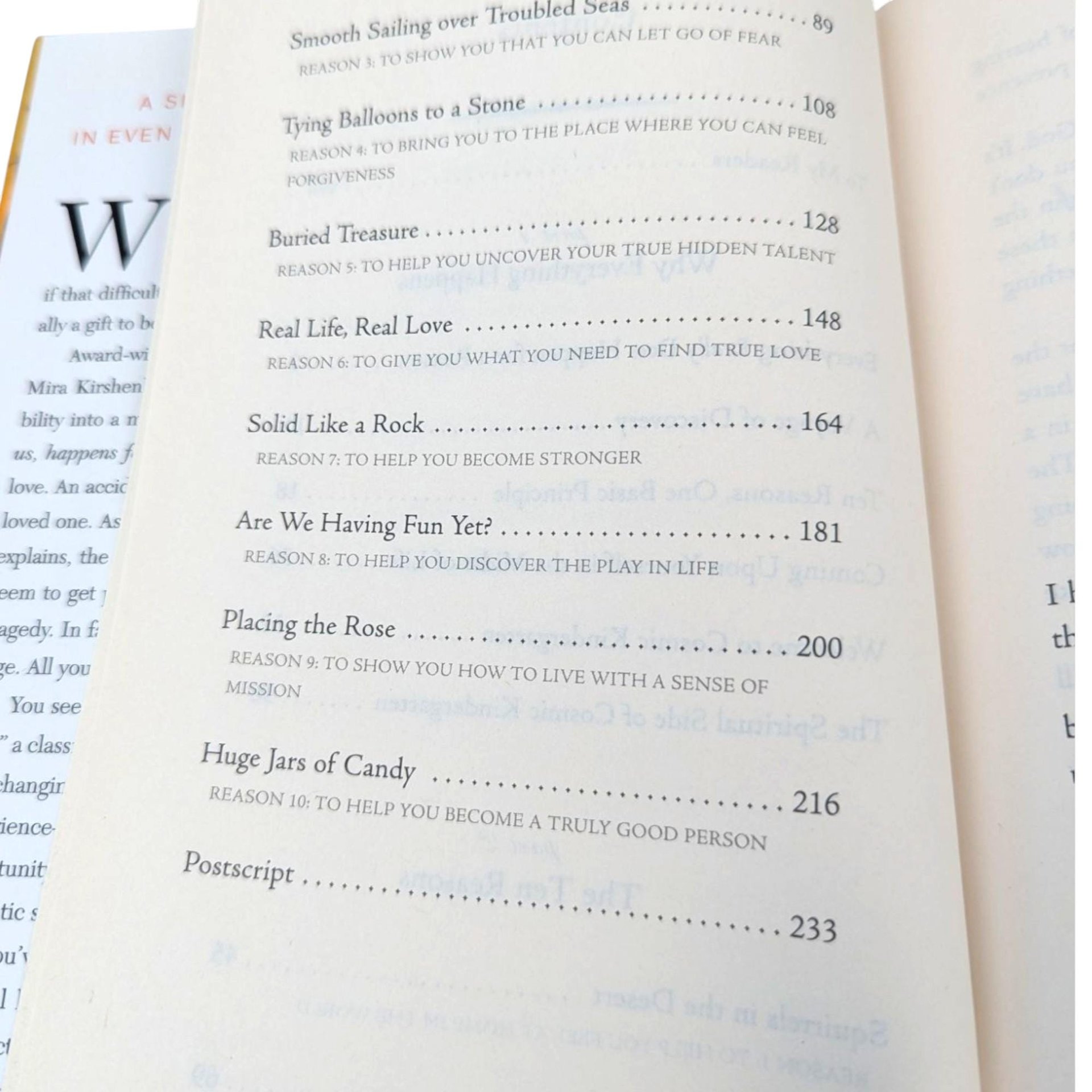 2004 Everything Happens for a Reason Hardcover: Mira Kirshenbaum