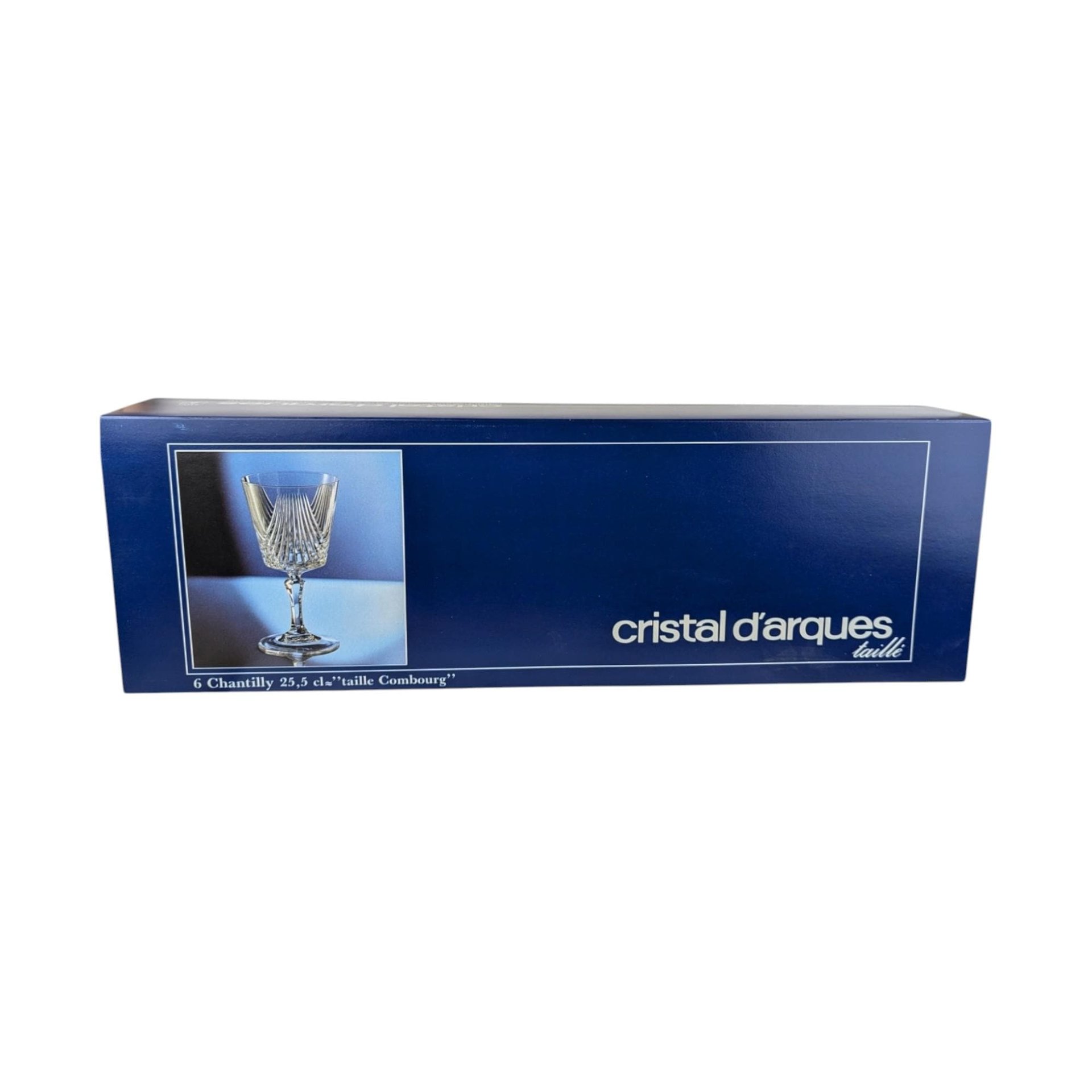 Vintage Crystal D'Arques Water Goblets