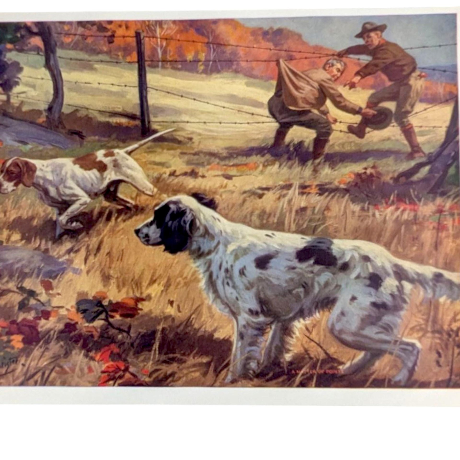 1940s Hy Hintermeister A Matter of Points Print