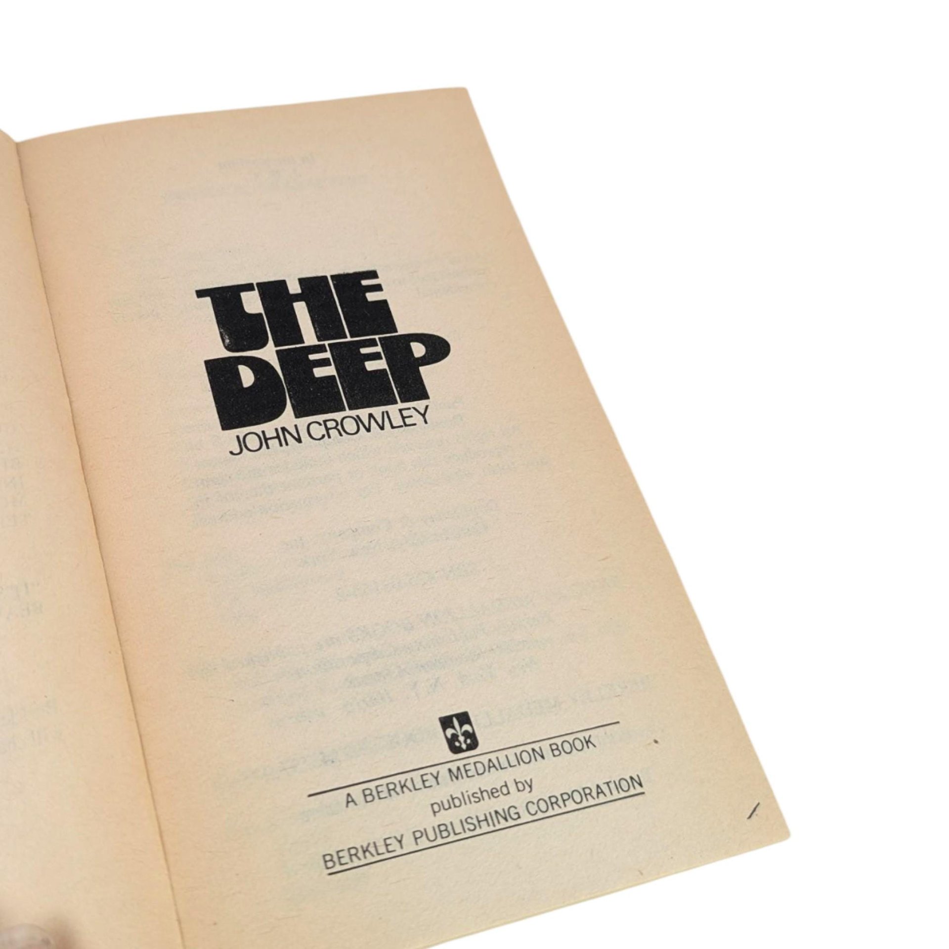 1976 The Deep John Crowley Paperback