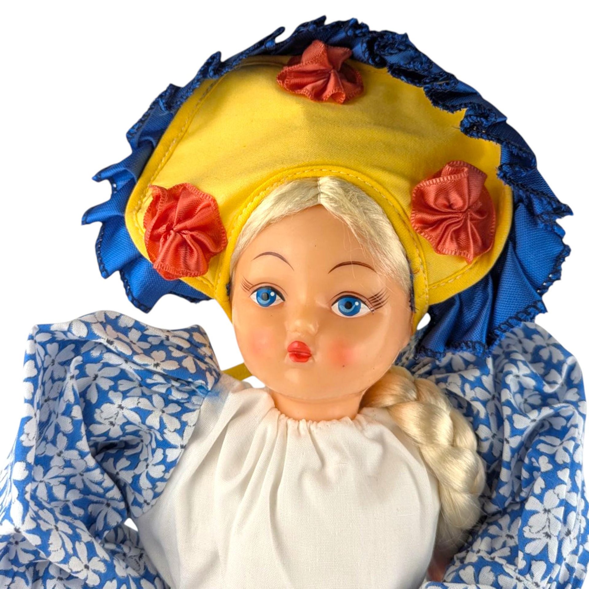 Vintage Handmade Russian Style Teapot Cozy Doll