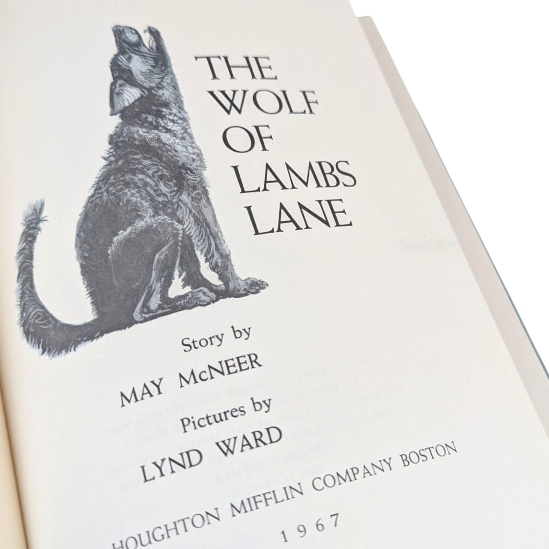 1967 The Wolf of Lambs Lane Hardcover Book