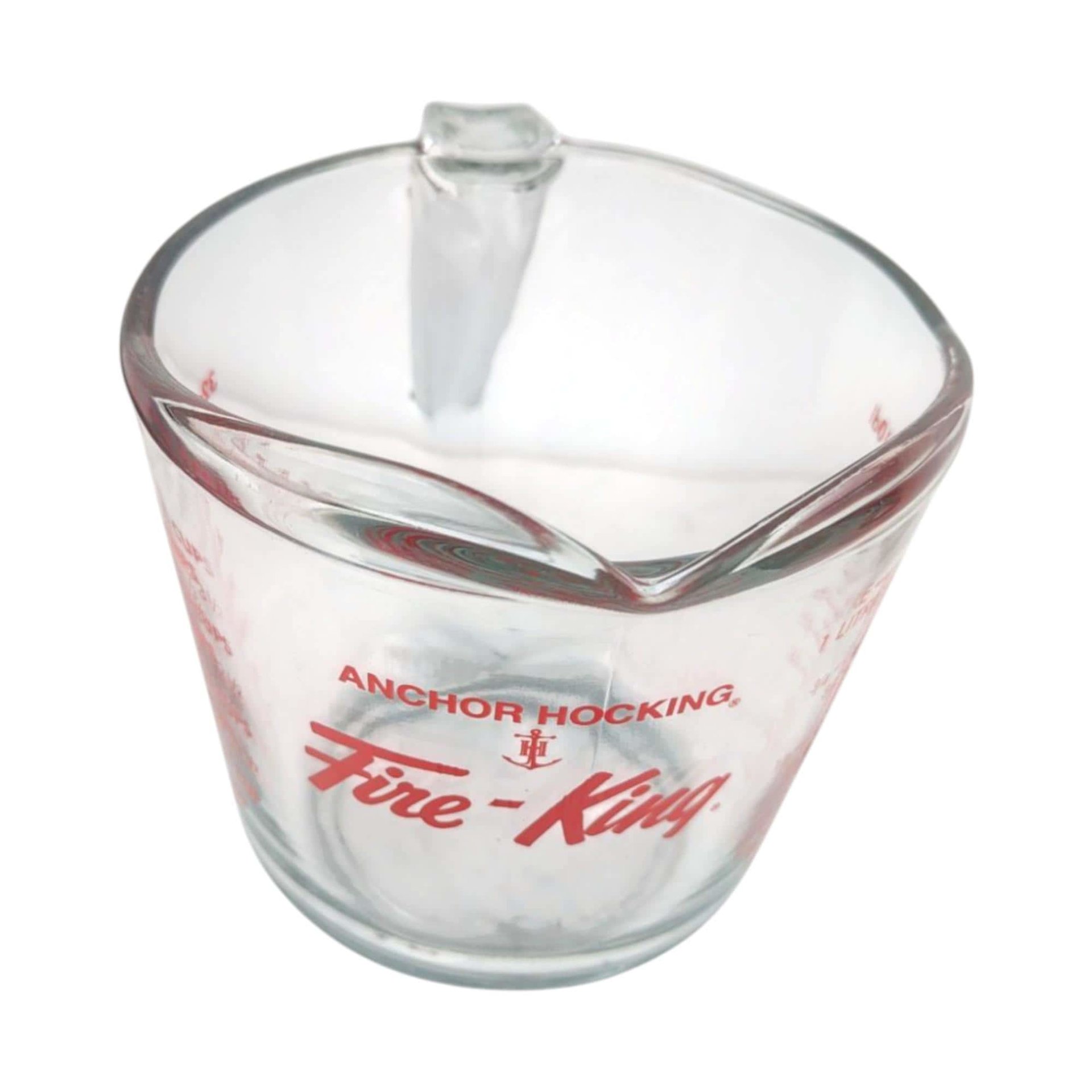 Vintage Anchor Hocking 4 Cup Glass Measuring Cup