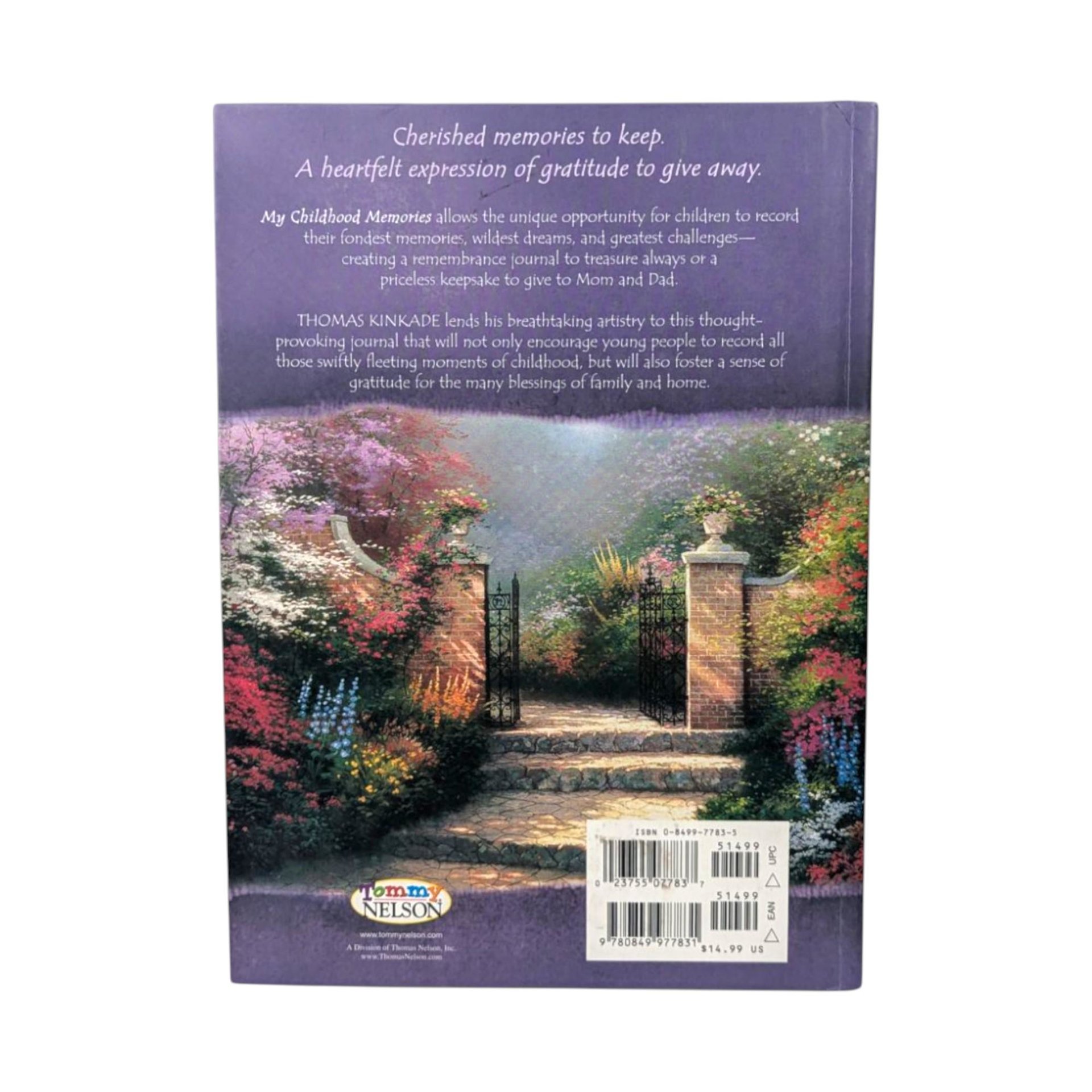 2003 Thomas Kinkade My Childhood Memories Journal