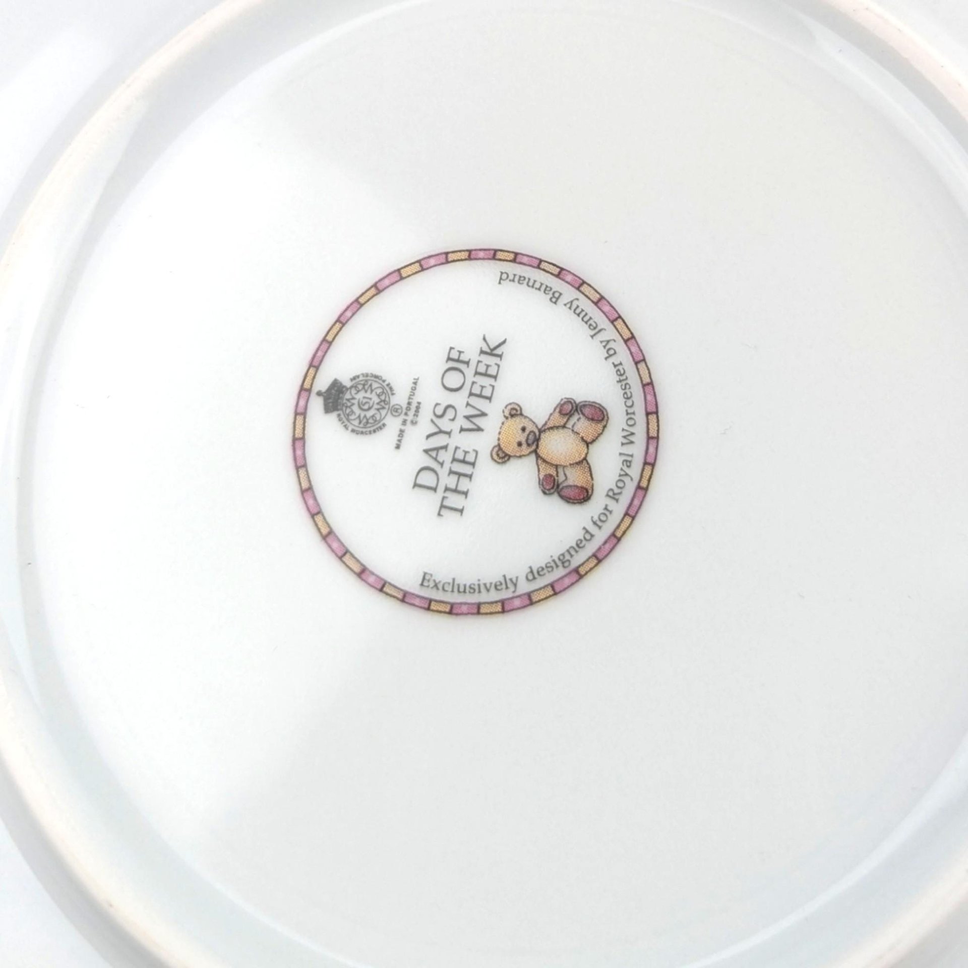 Vintage Royal Worcester Days of the Week 3 Piece Set