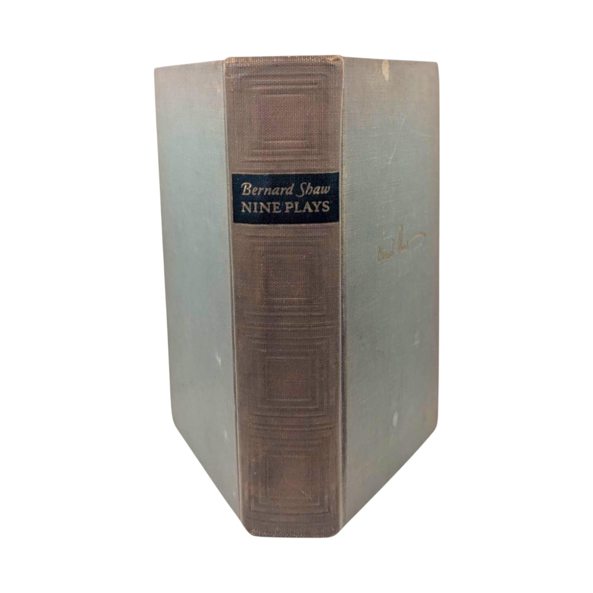 1931 Nine Plays Hardcover: Bernard Shaw