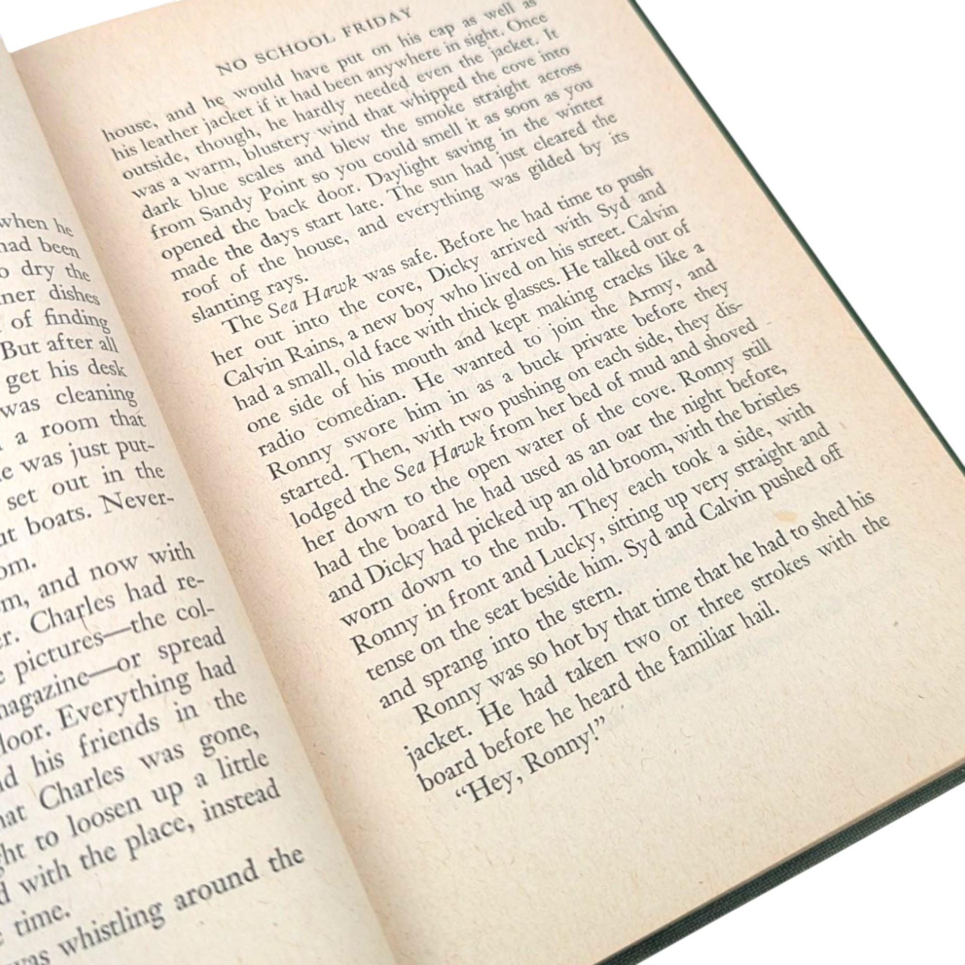 1945 No School Friday Fran Martin Hardcover Book