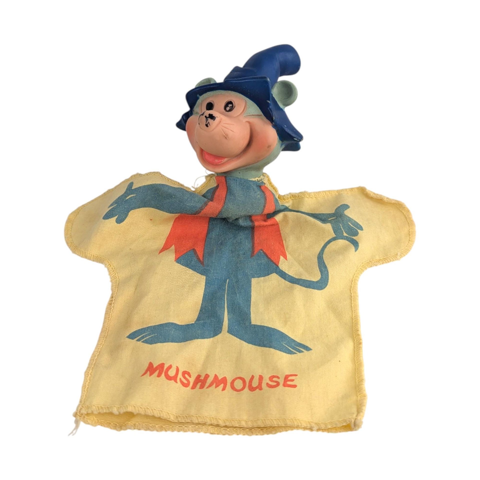 Vintage 1964 Ideal Mushmouse Hand Puppet
