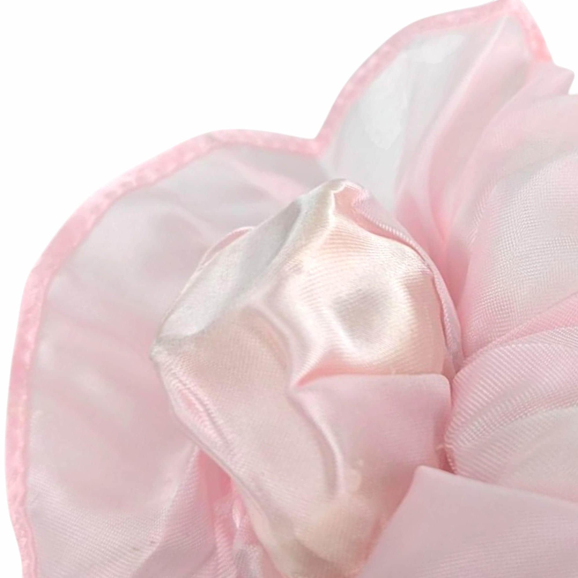 Vintage Pink Lace Doll Head Ornament