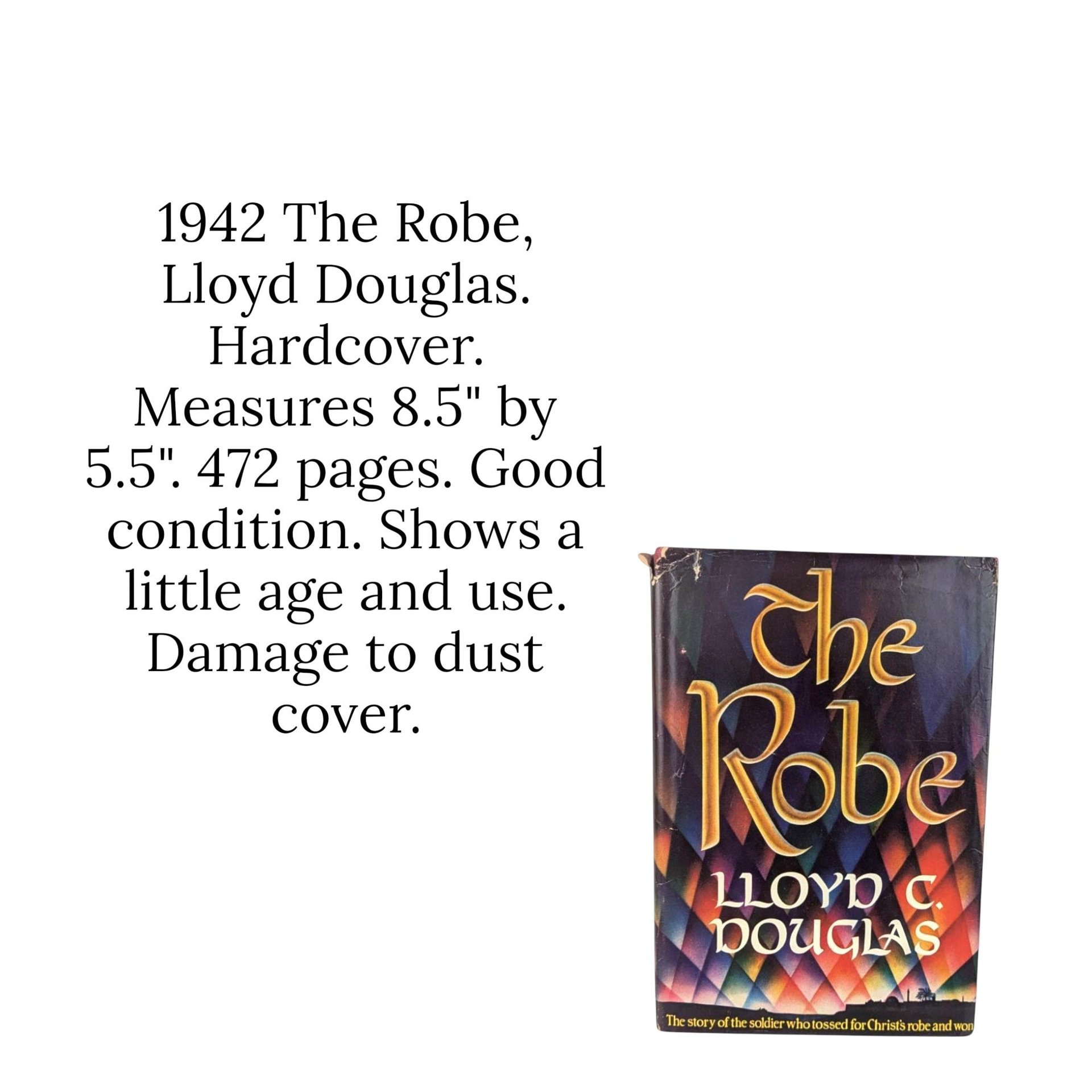 1942 The Robe Lloyd C. Douglas Hardcover