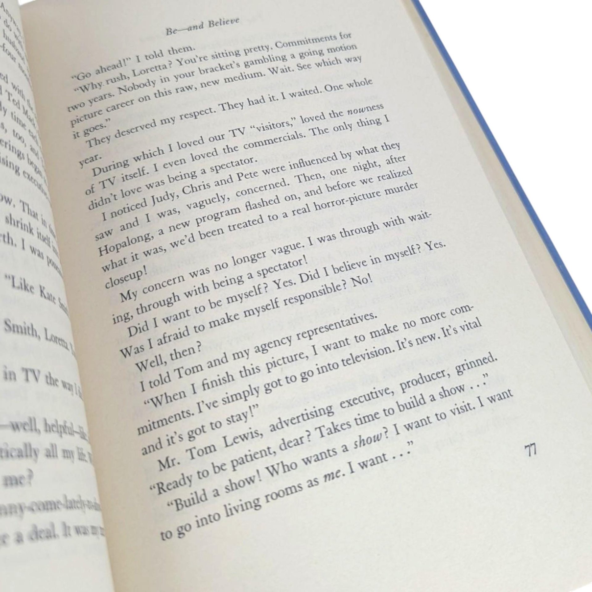 1961 The Things I Had To Learn Loretta Young Hardcover