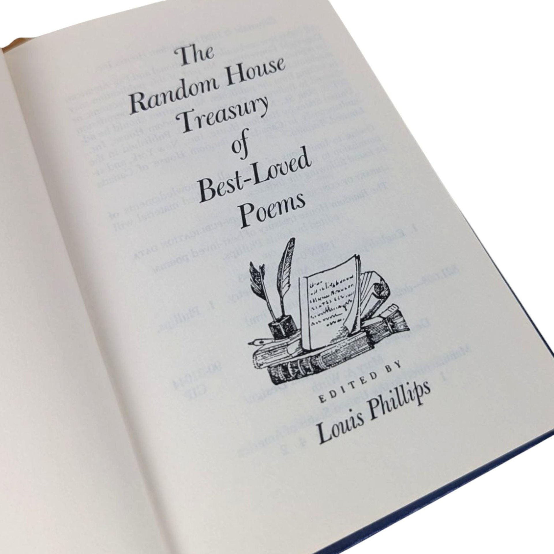 1990 Random House Treasury of Best-Loved Poems