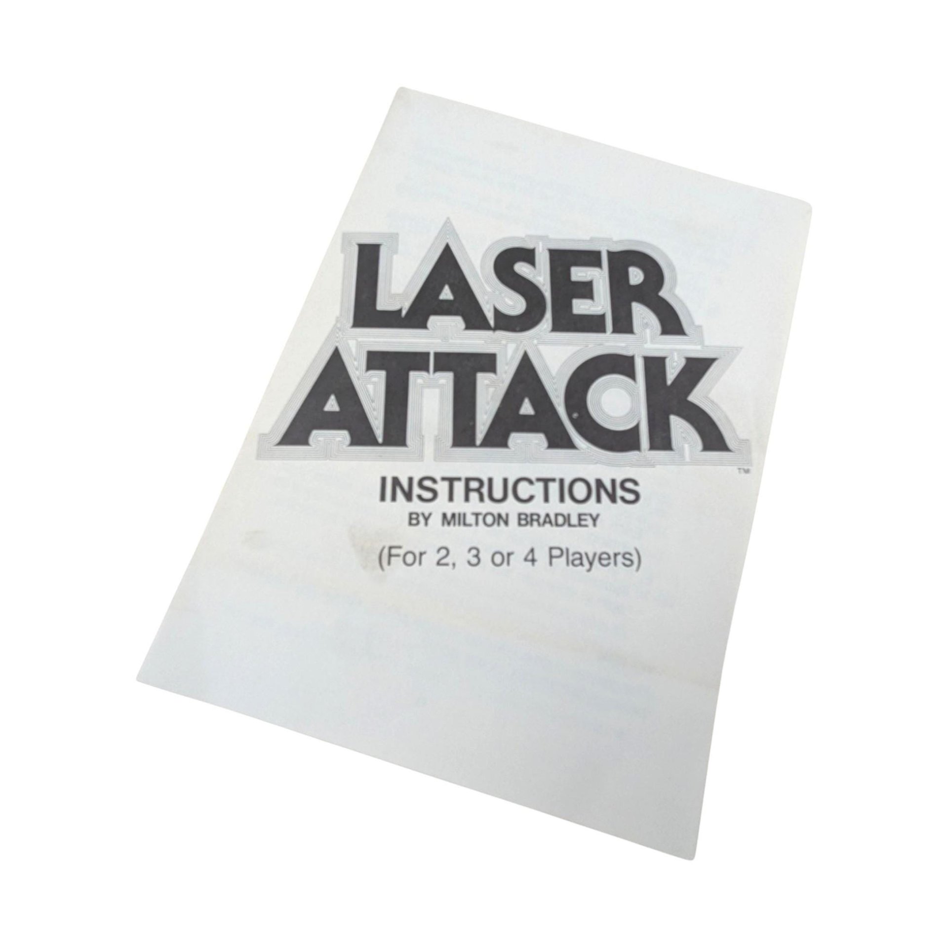 1978 Milton Bradley Laser Attack Game