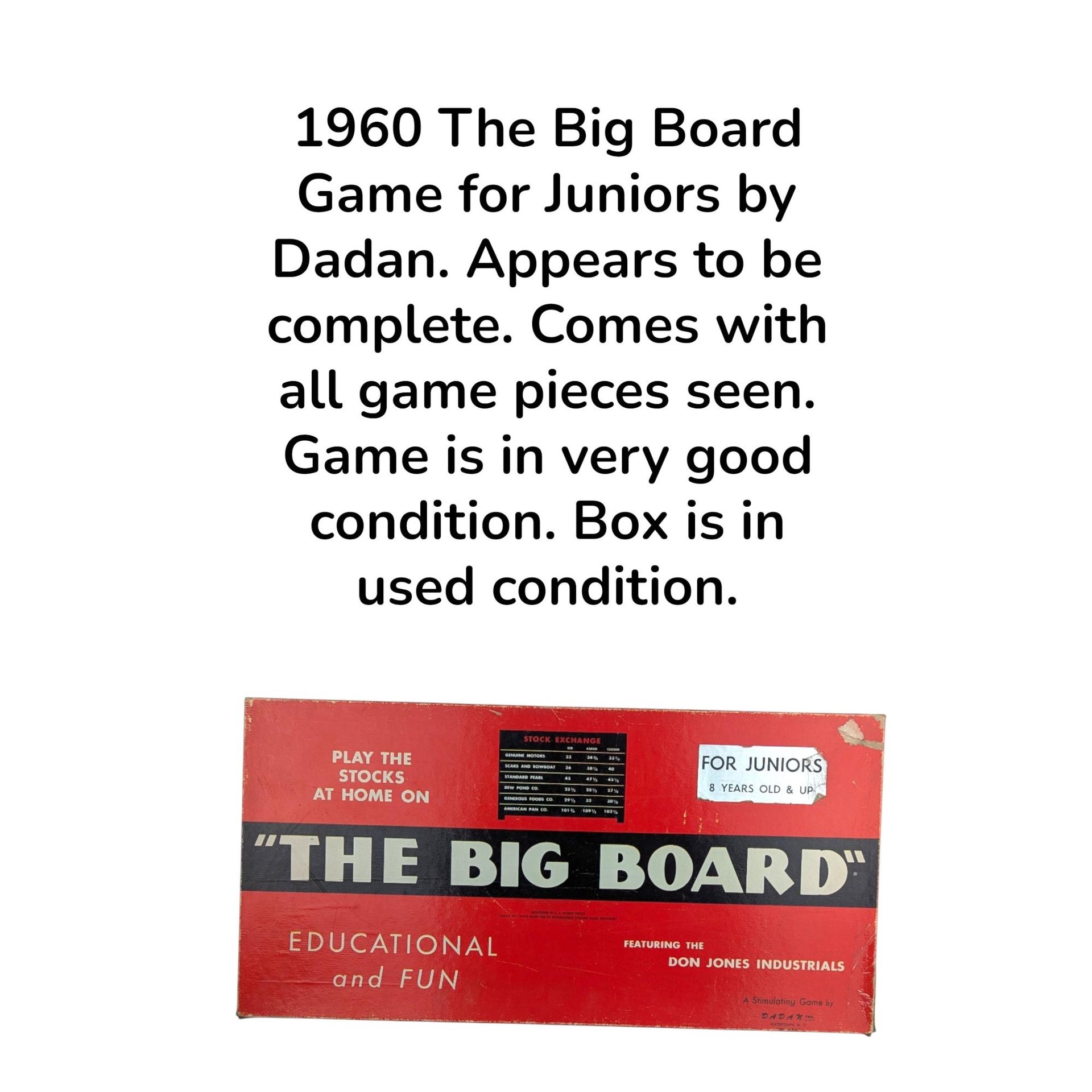 The Big Board Game for Juniors by Dadan (1960)