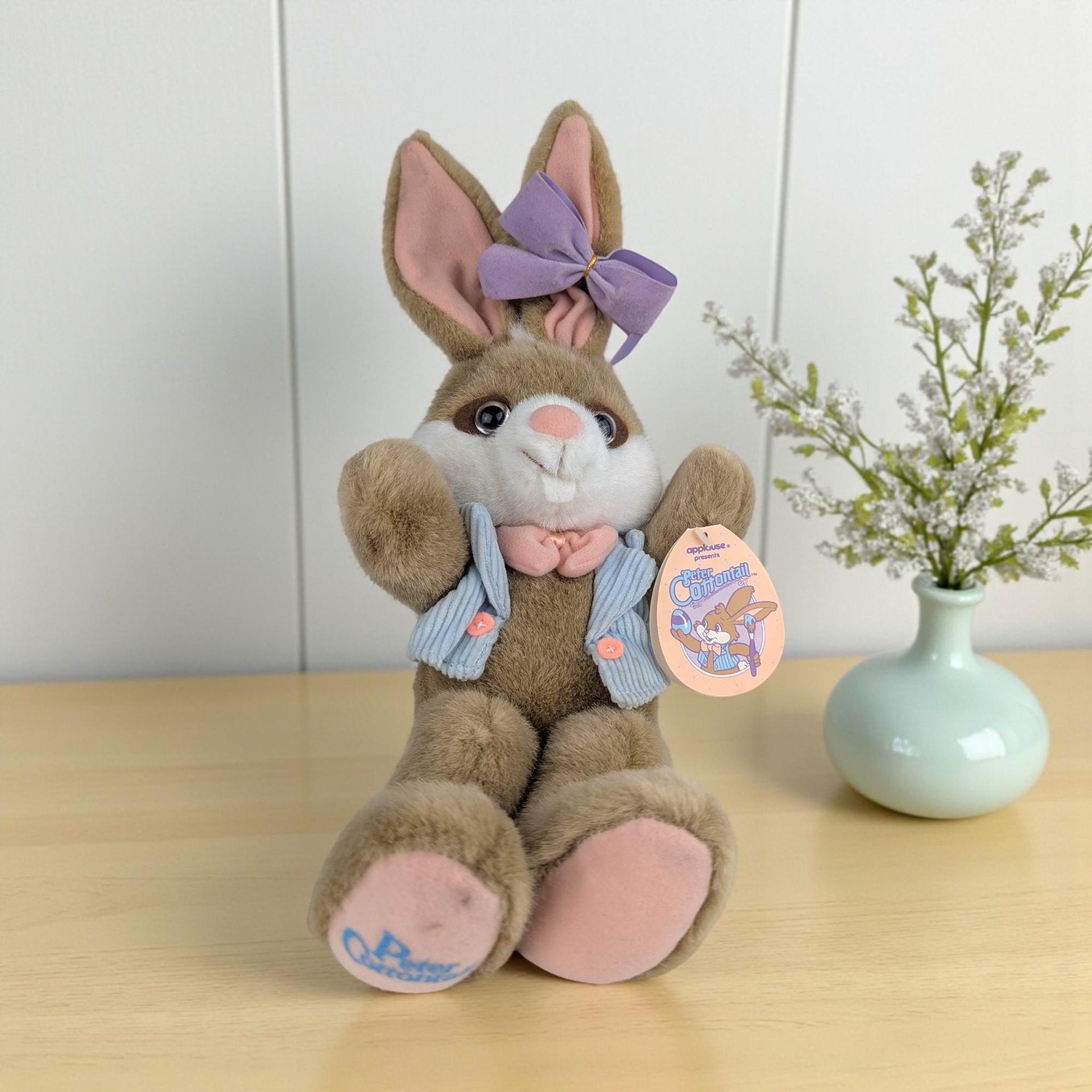 Vintage Applause Peter Cottontail Plush Bunny