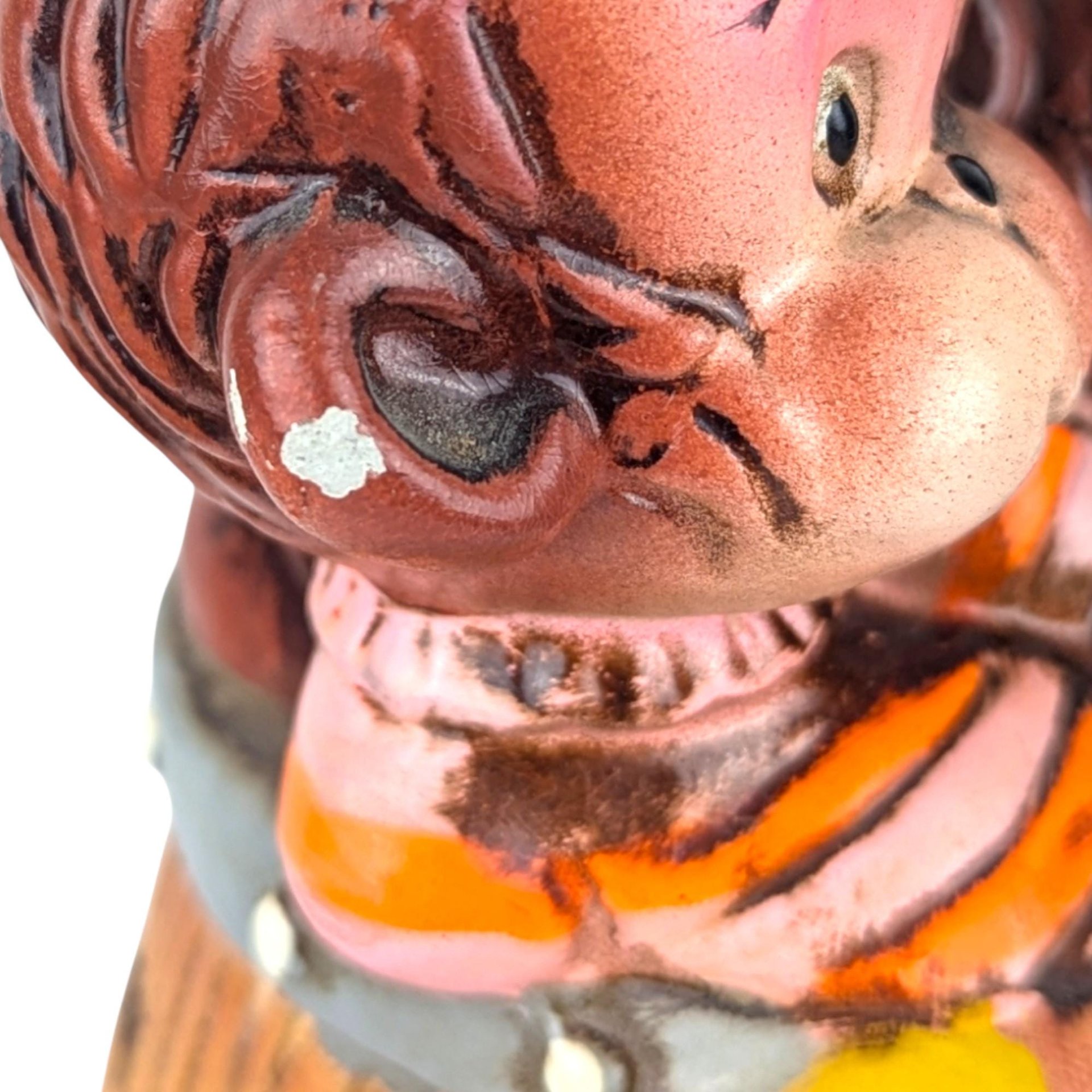 Vintage Monkey Barrel Ceramic Bank