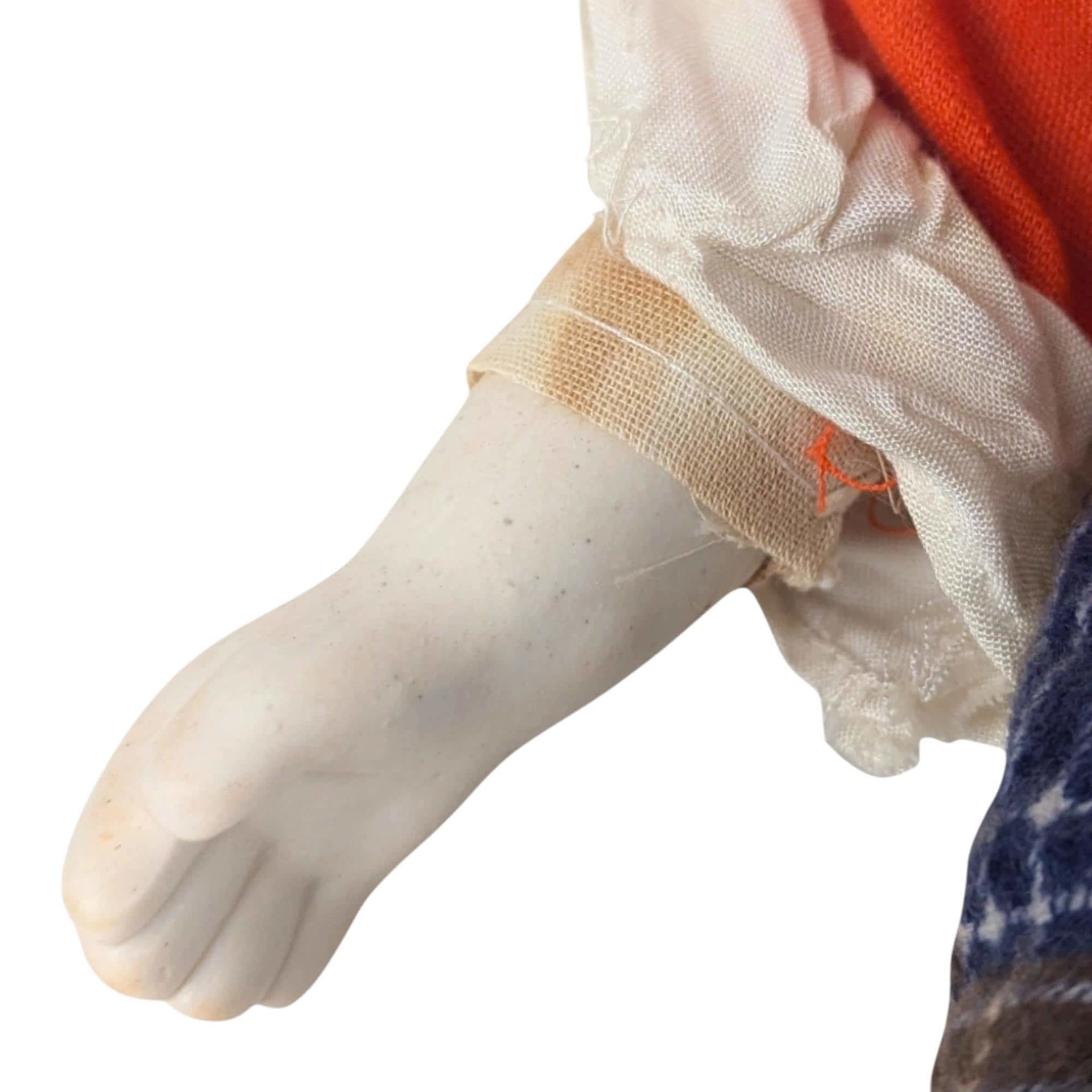 Vintage Price Products Sitting Plaid Clown Doll