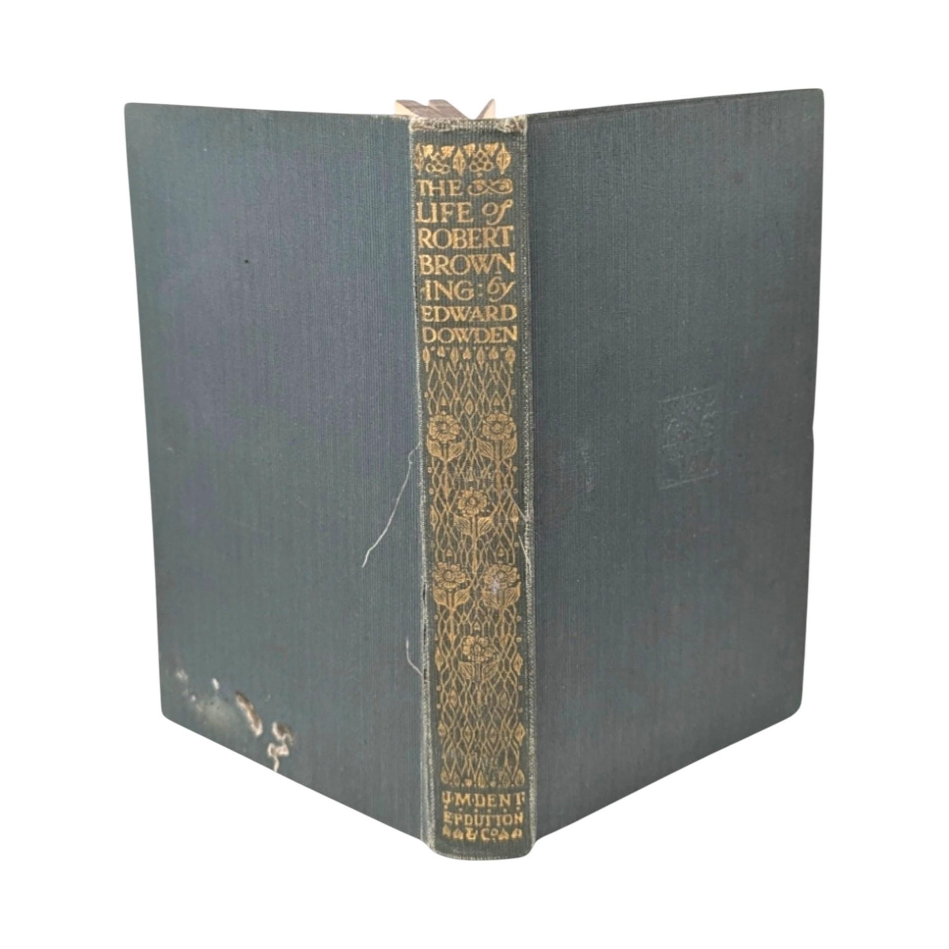 1904 Life of Robert Browning Hardcover: Edward Dowden