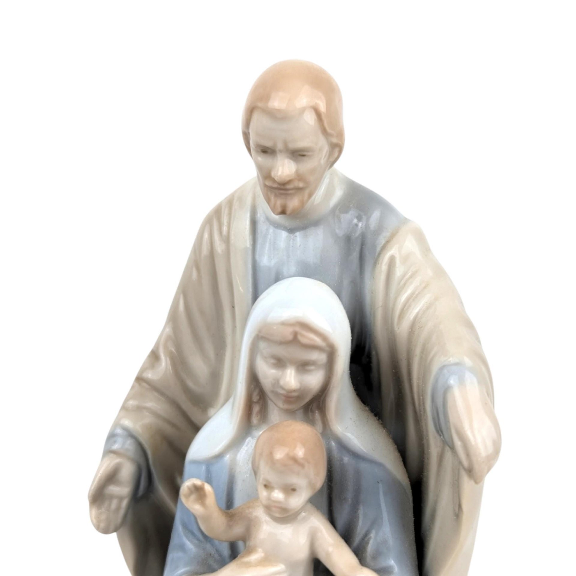 Vintage Roman Porcelain Holy Family Figurine