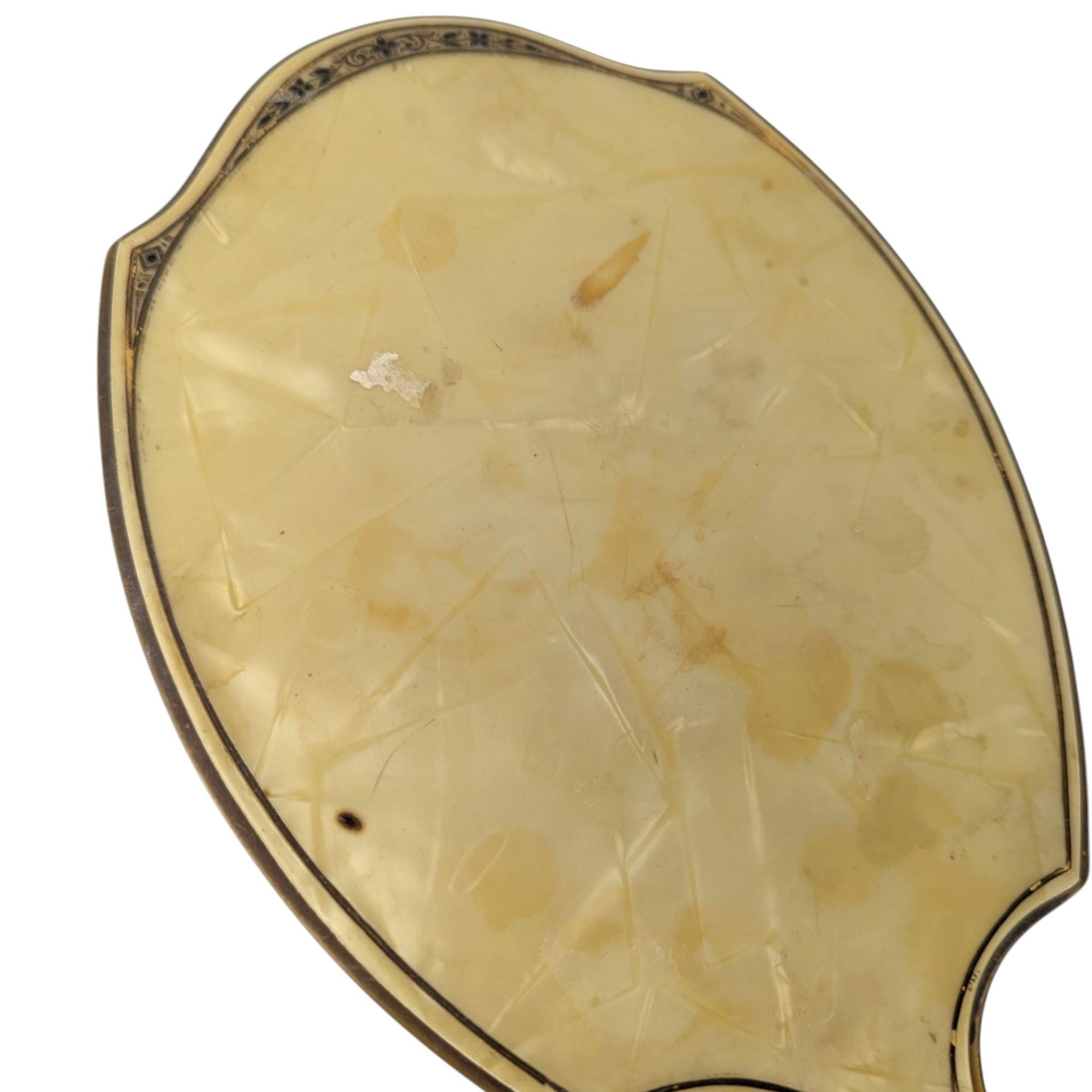 Vintage Pair of Dupont and Celluloid Hand Mirrors