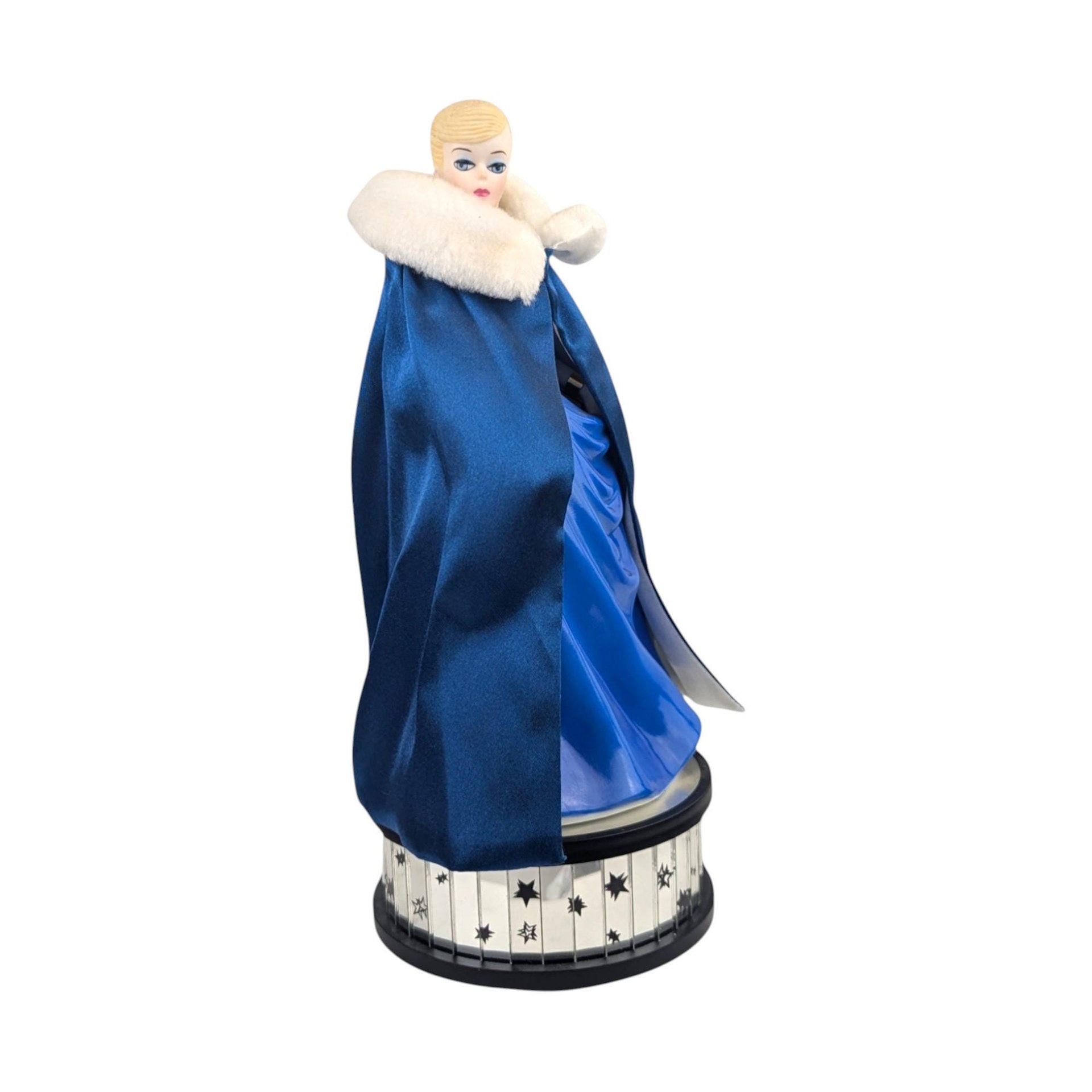 1994 Enesco "1965 Midnight Blue" Barbie Musical Figurine