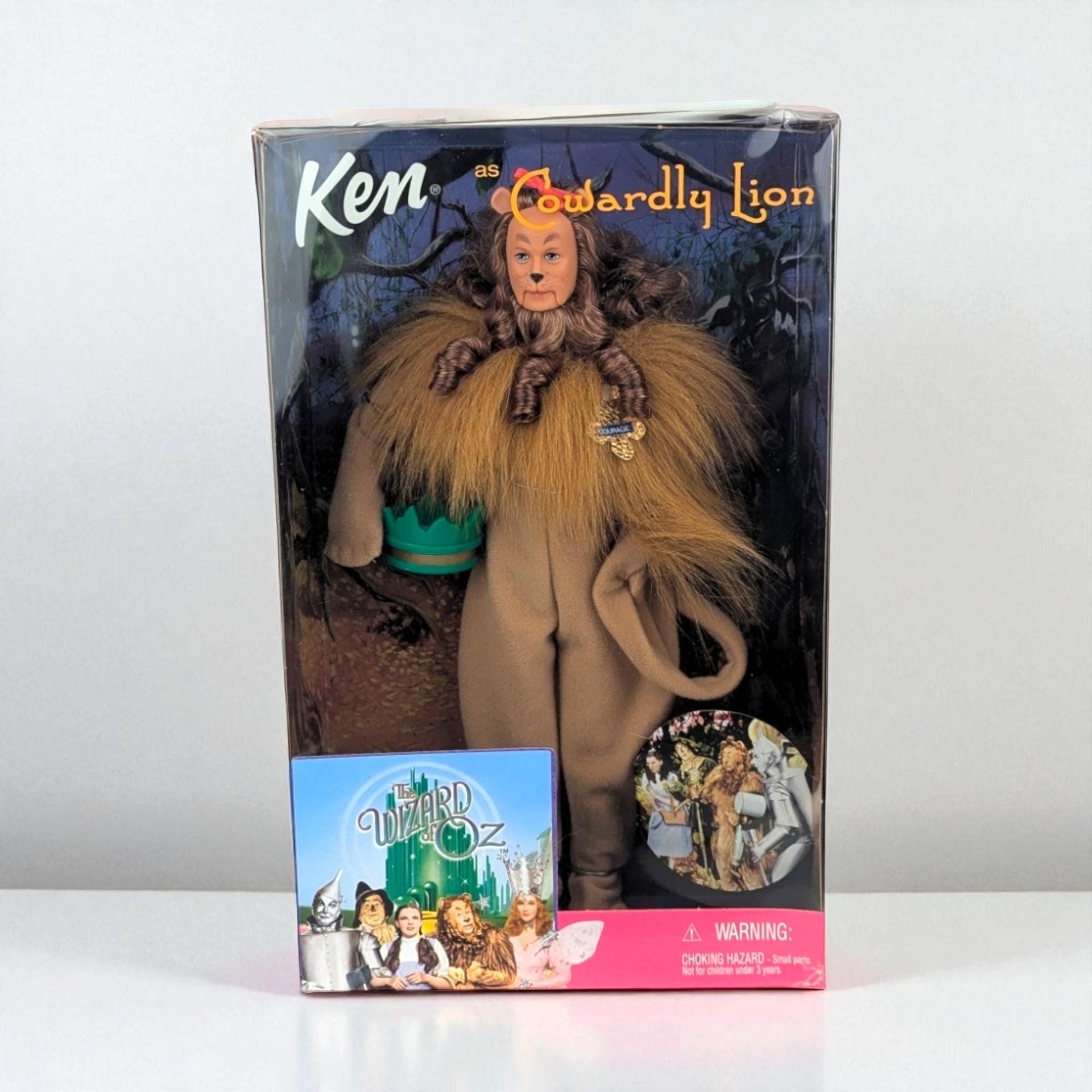 1999 Wizard of Oz Ken as the Cowardly Lion Barbie Doll