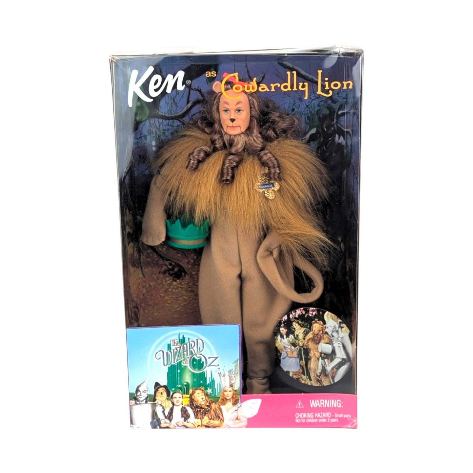 1999 Wizard of Oz Ken as the Cowardly Lion Barbie Doll