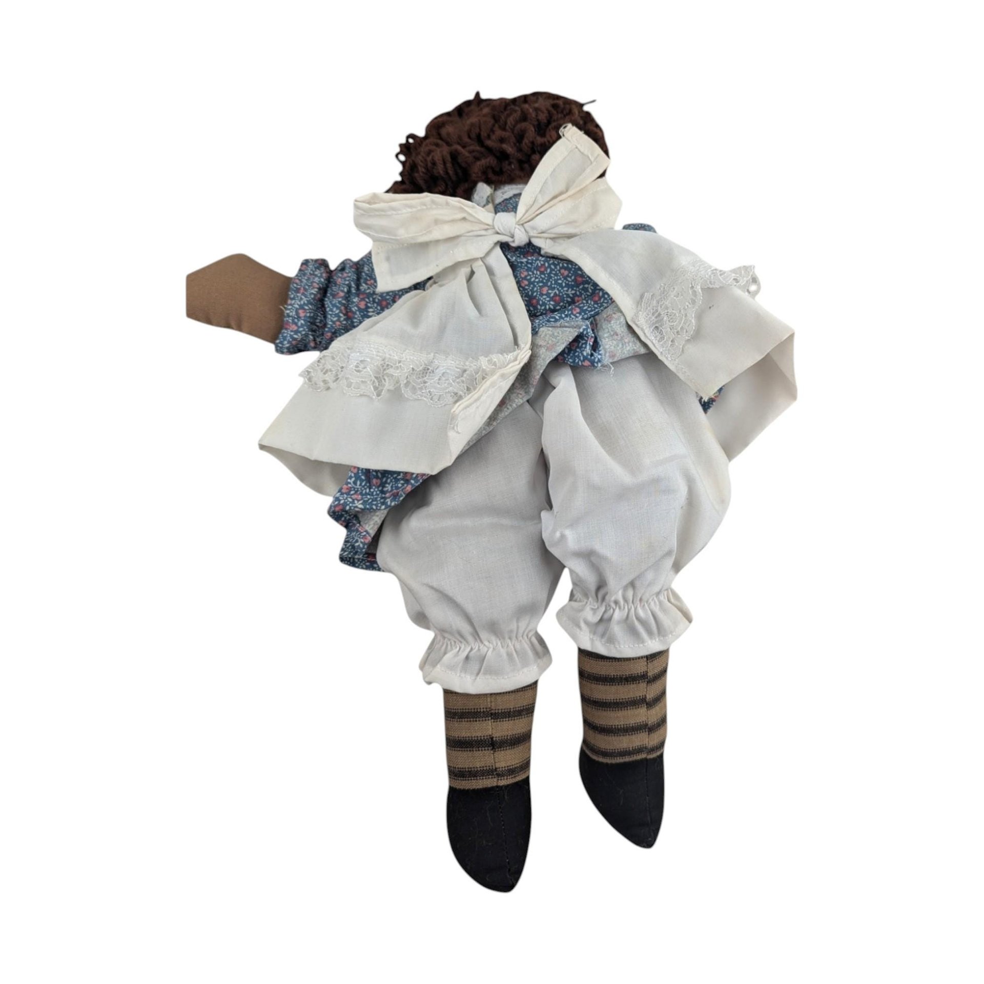 Vintage Raggedy Ann and Andy Plush Doll Pair