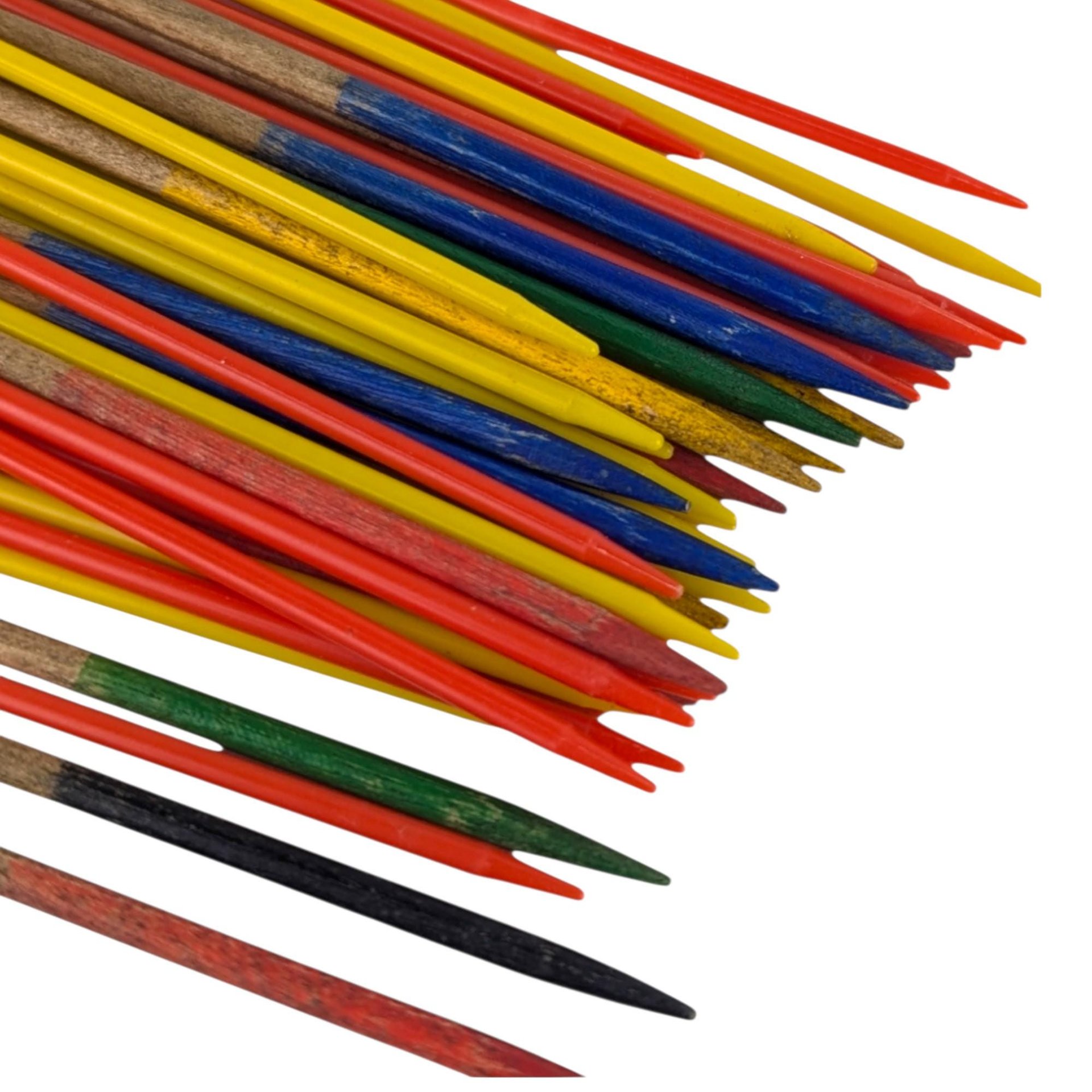 Vintage Joy Scramble Stix Wooden Pick Up Sticks Game