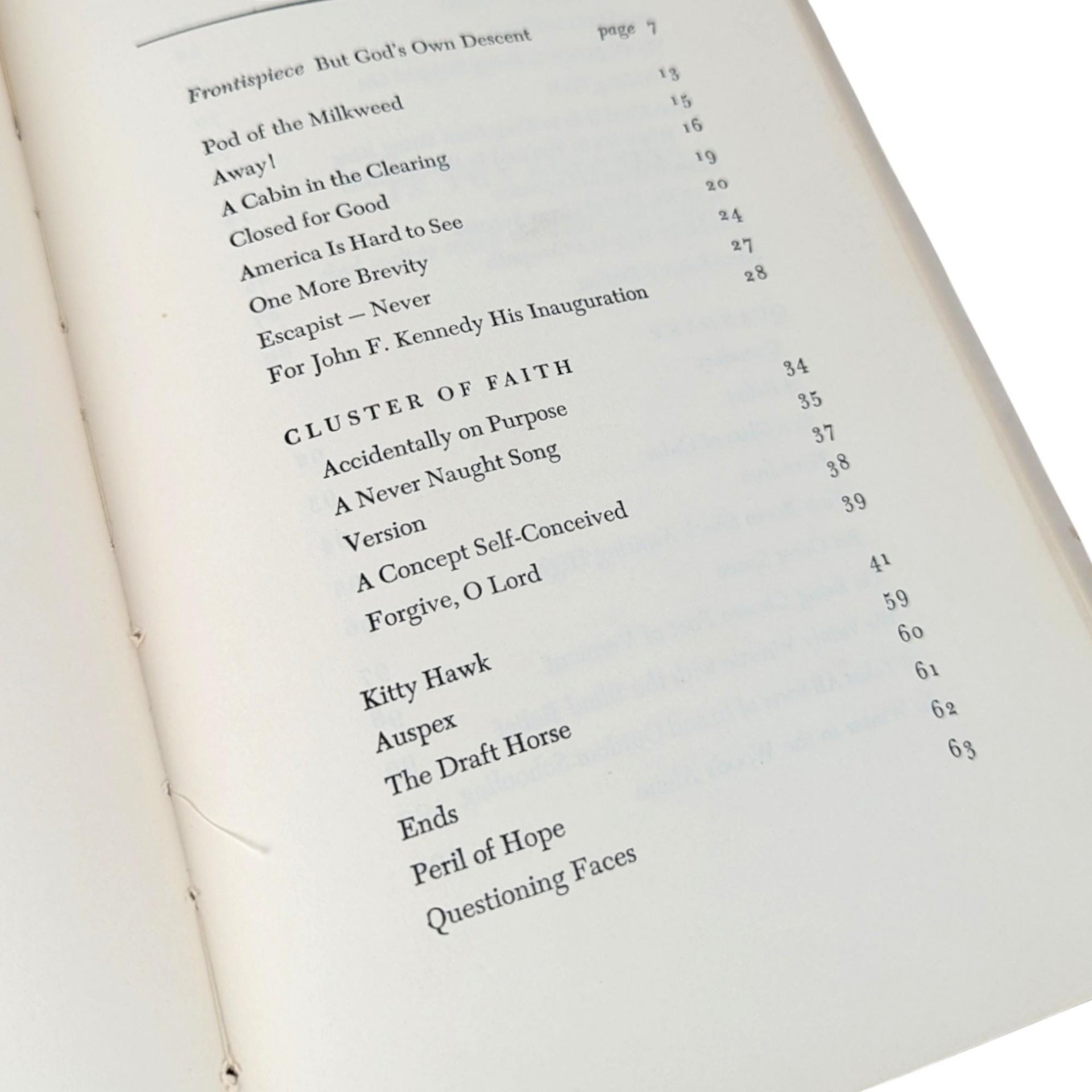 1965 Robert Frost In the Clearing Hardcover Book