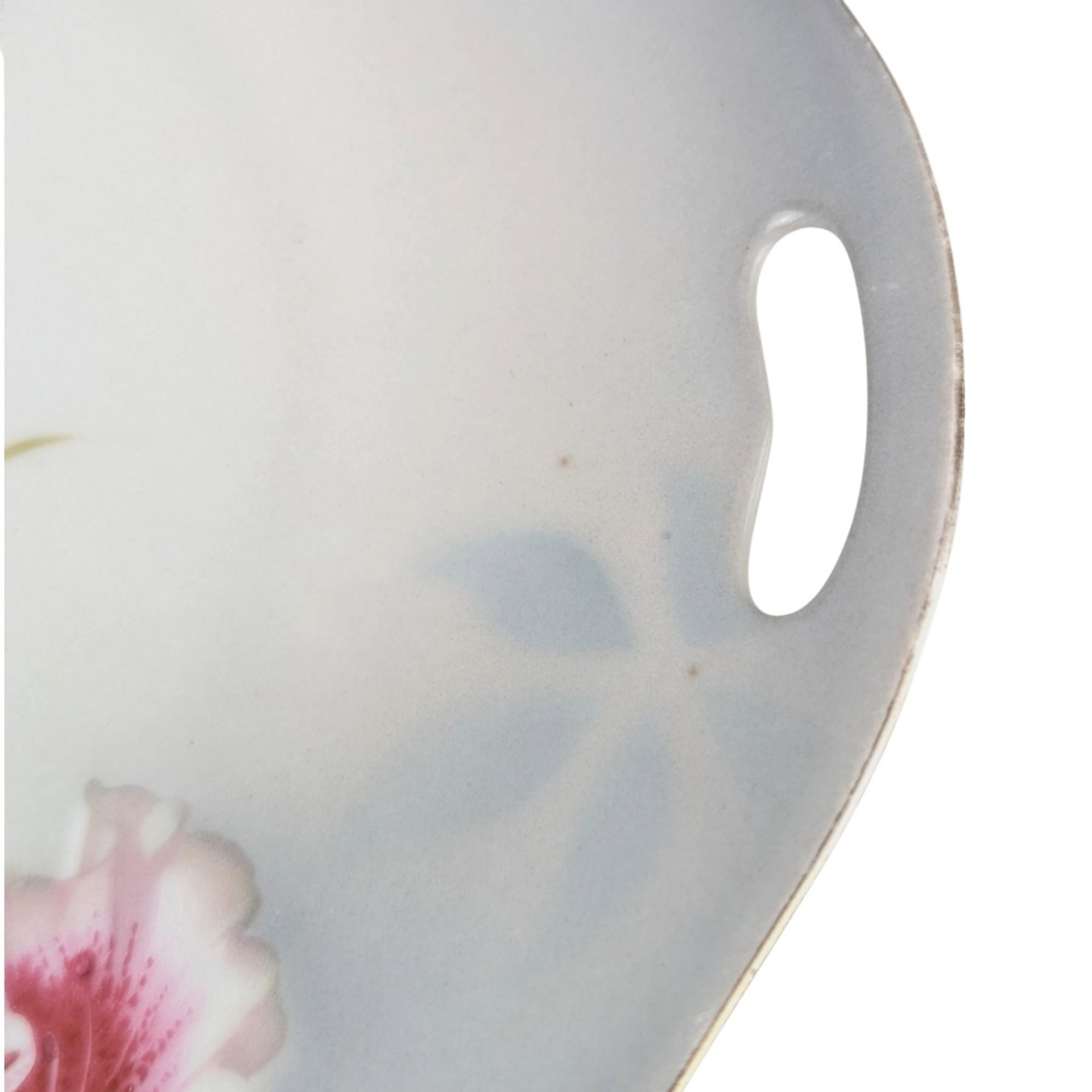 PV Vessra Germany Hand-Painted Floral Plate