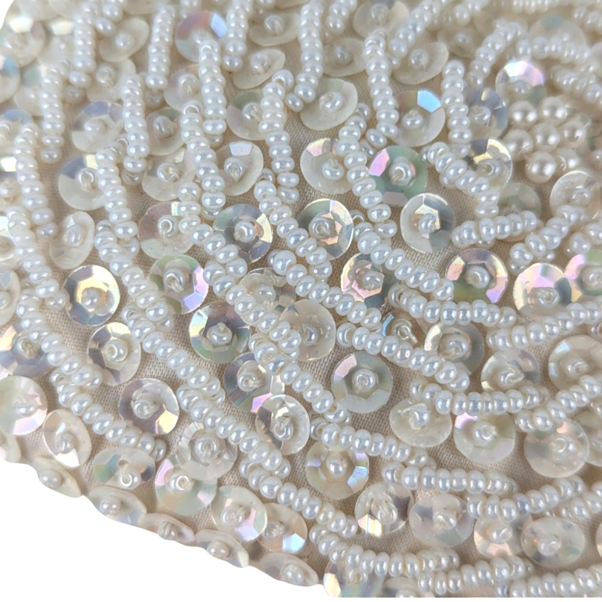 Vintage Princess Gardner Beaded Sequin Coin Purse