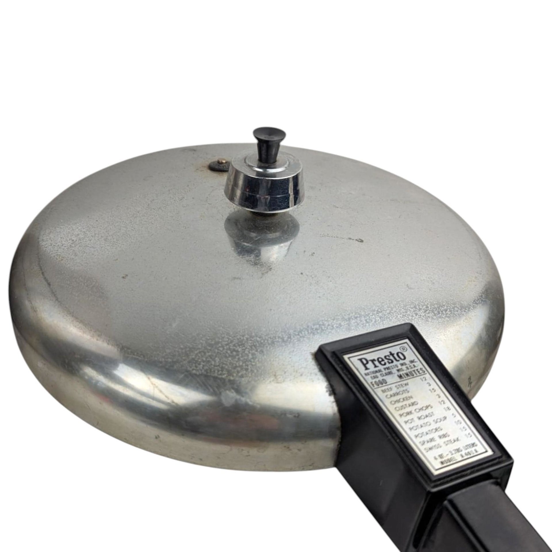 Vintage Presto 4-Quart Pressure Cooker