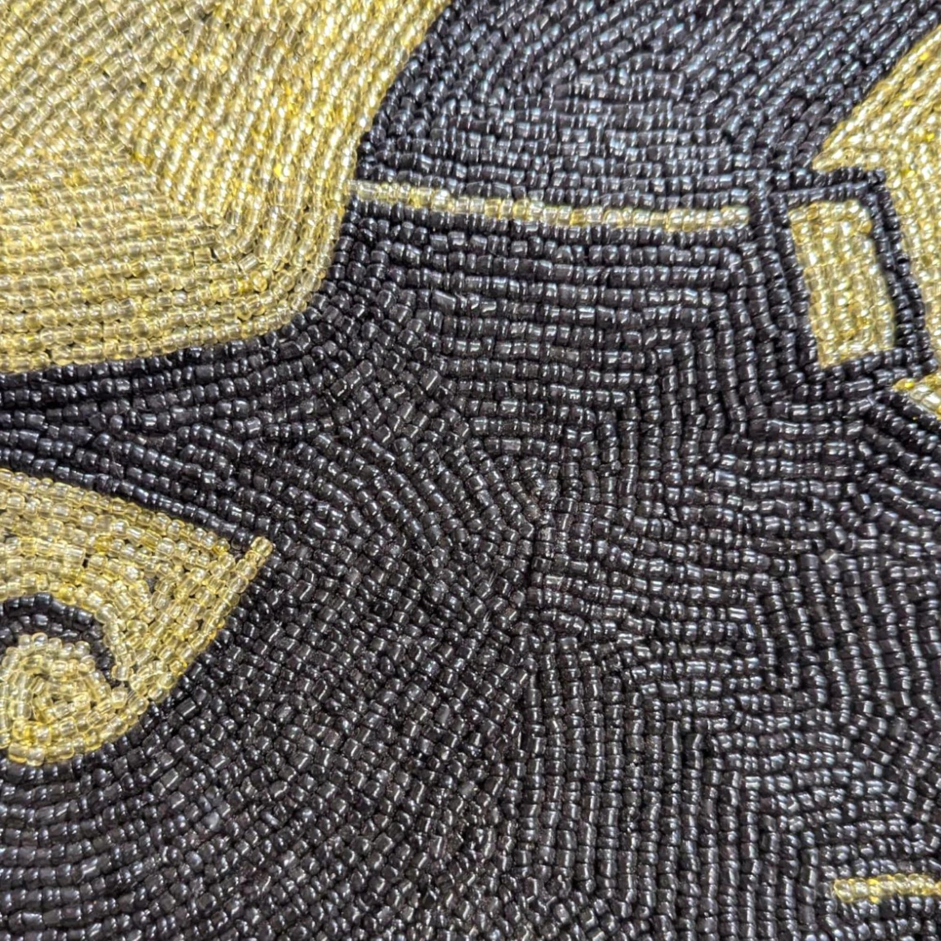 Vintage Beaded Witch Placemat