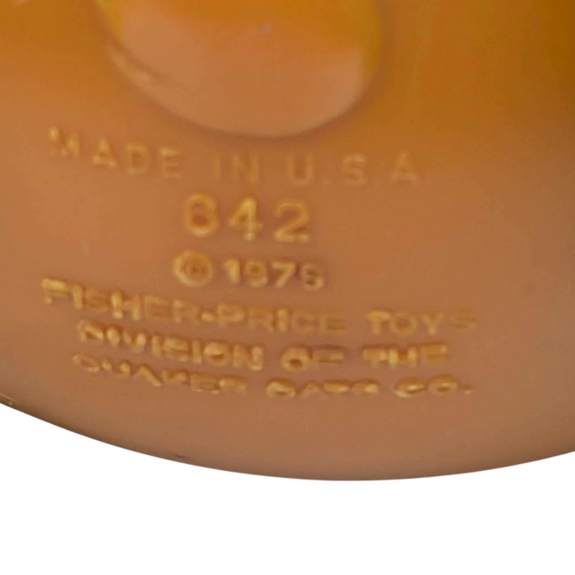 1979 Fisher Price Bob Along Bear Pull Toy