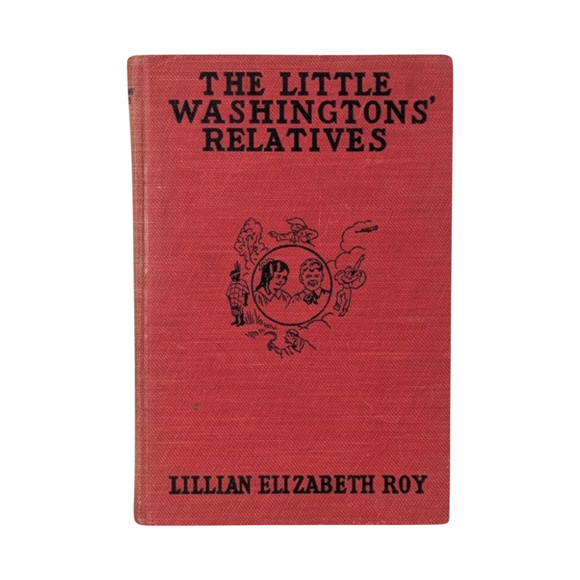1918 Antique Children's Book Set: The Little Washingtons by Lillian Elizabeth Roy