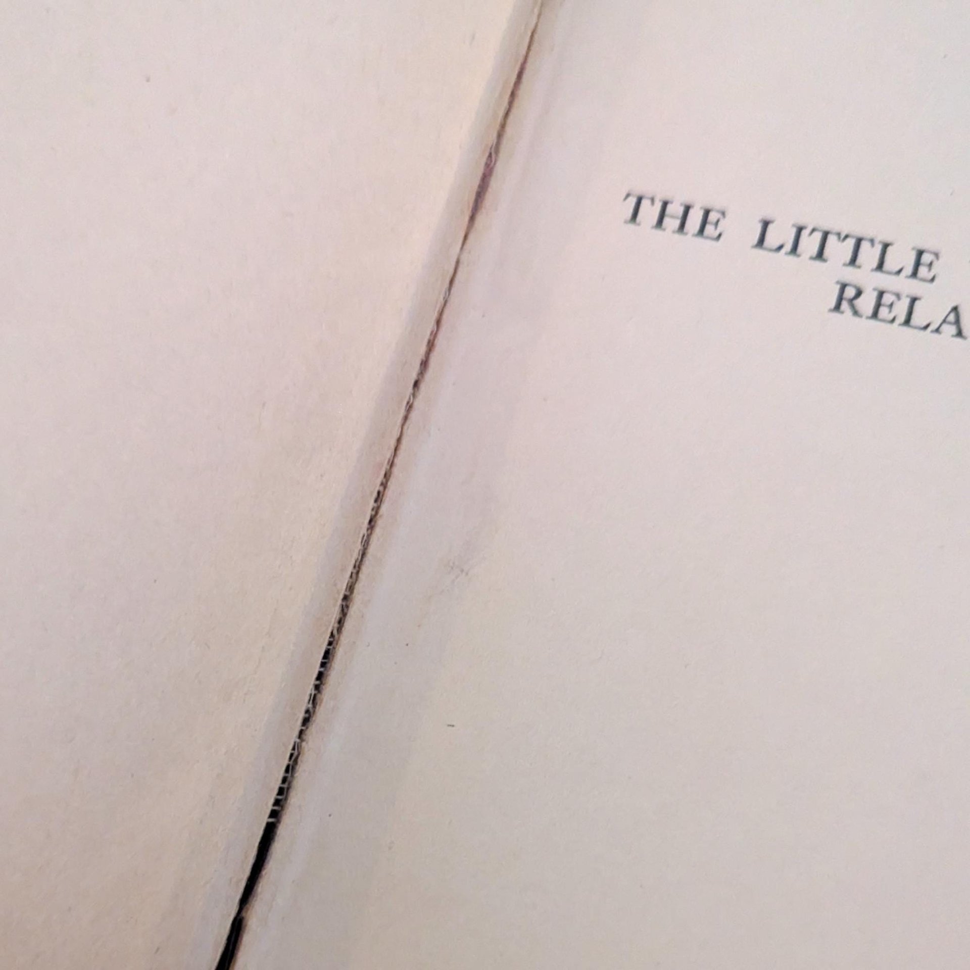 1918 Antique Children's Book Set: The Little Washingtons by Lillian Elizabeth Roy