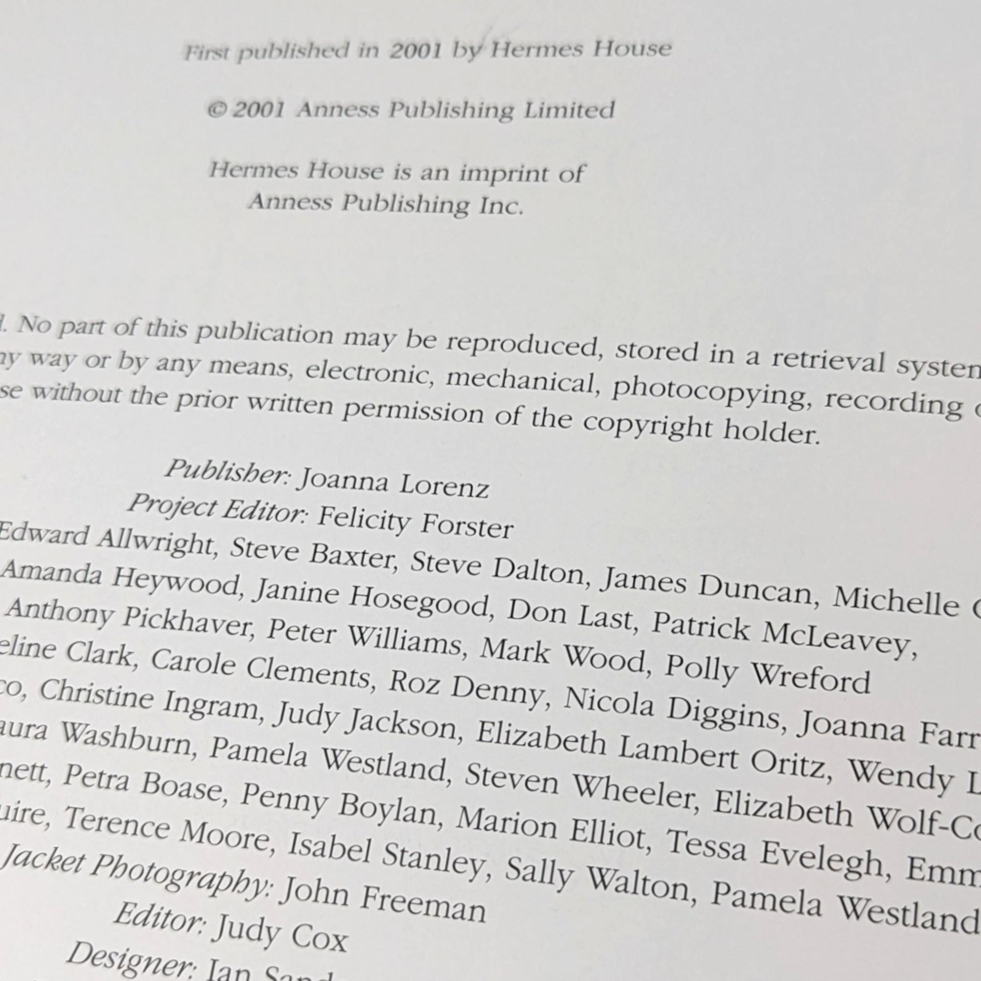 2001 The Complete Book of Christmas by Carolyn Bell Hardcover