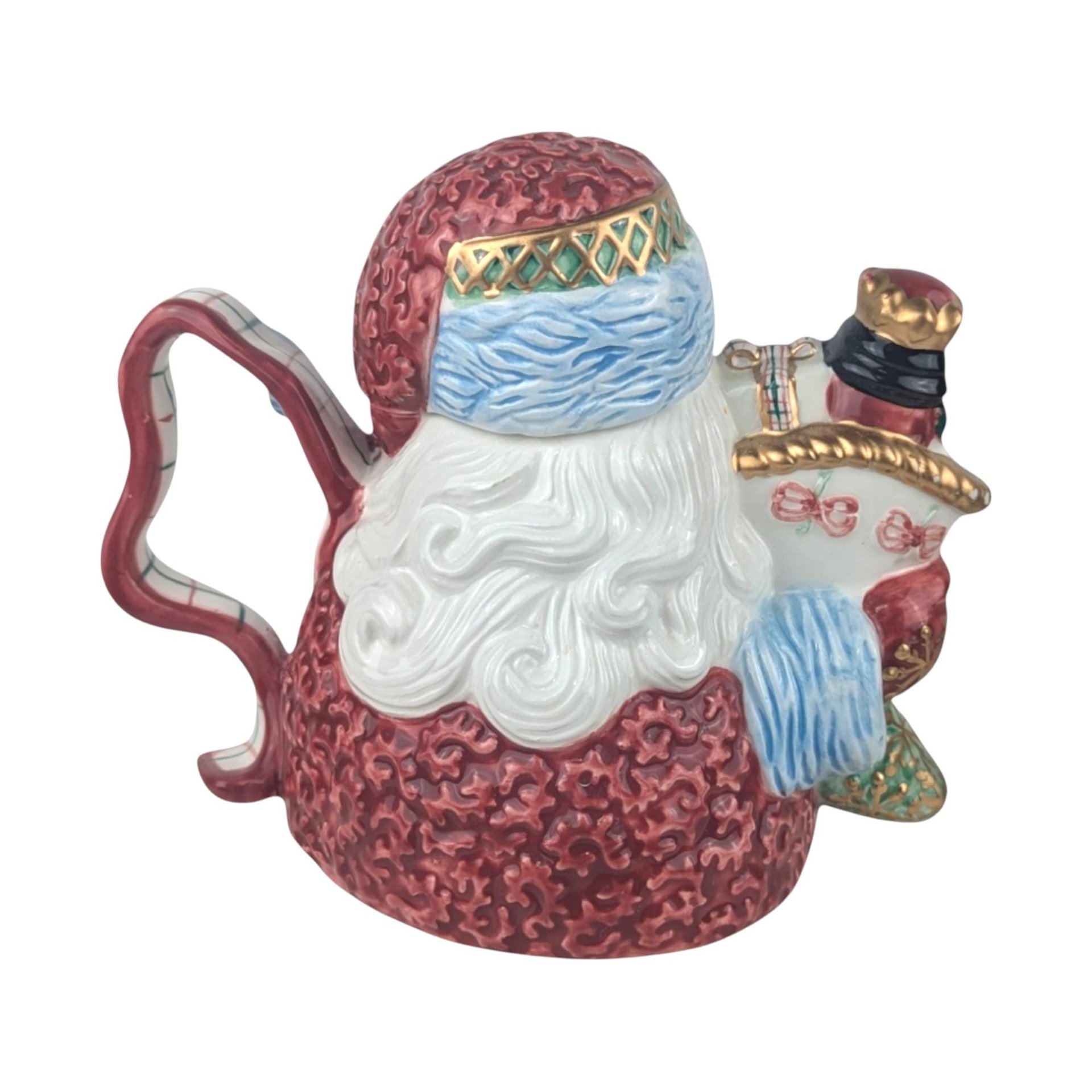 Vintage Avon St. Nicholas Christmas Teapot