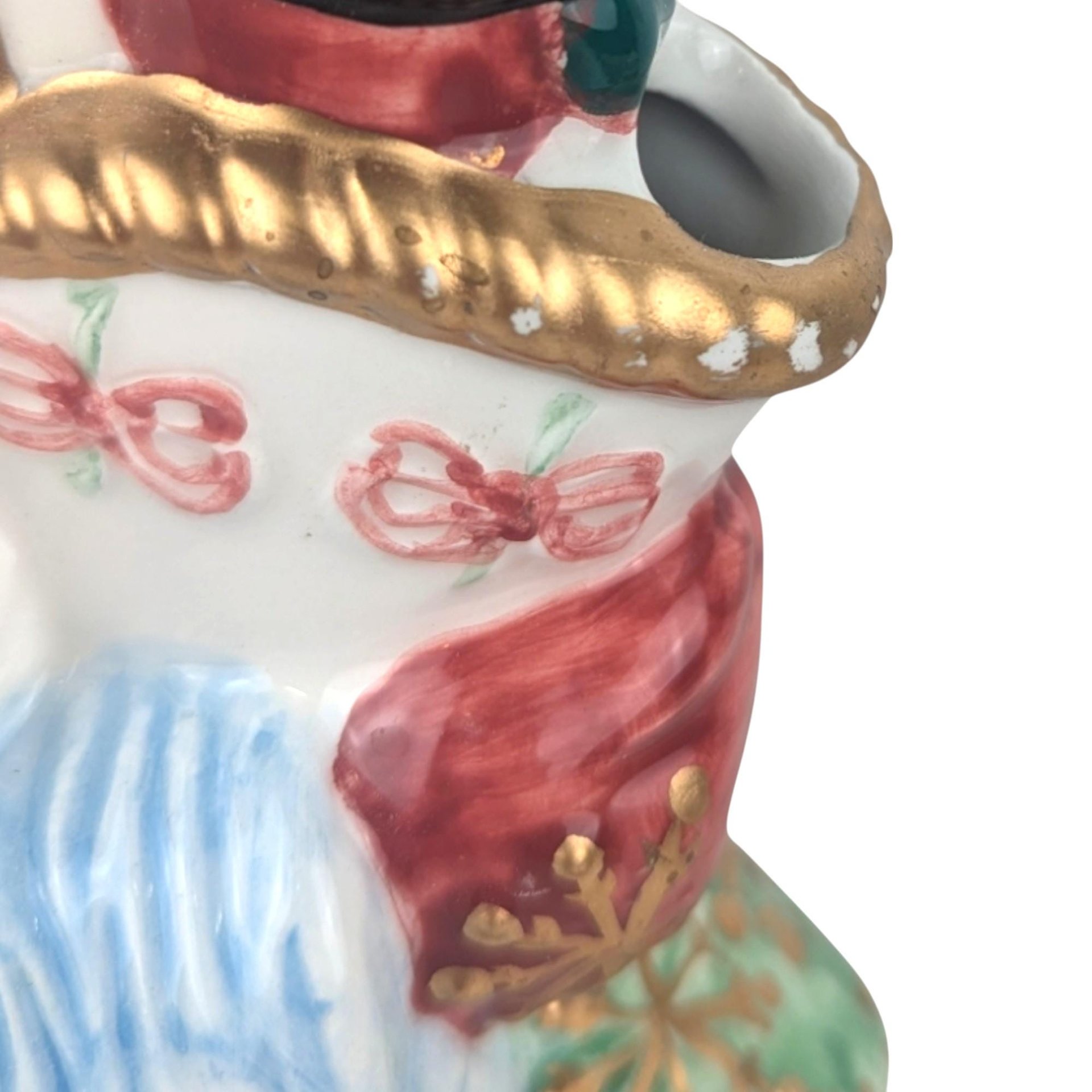 Vintage Avon St. Nicholas Christmas Teapot