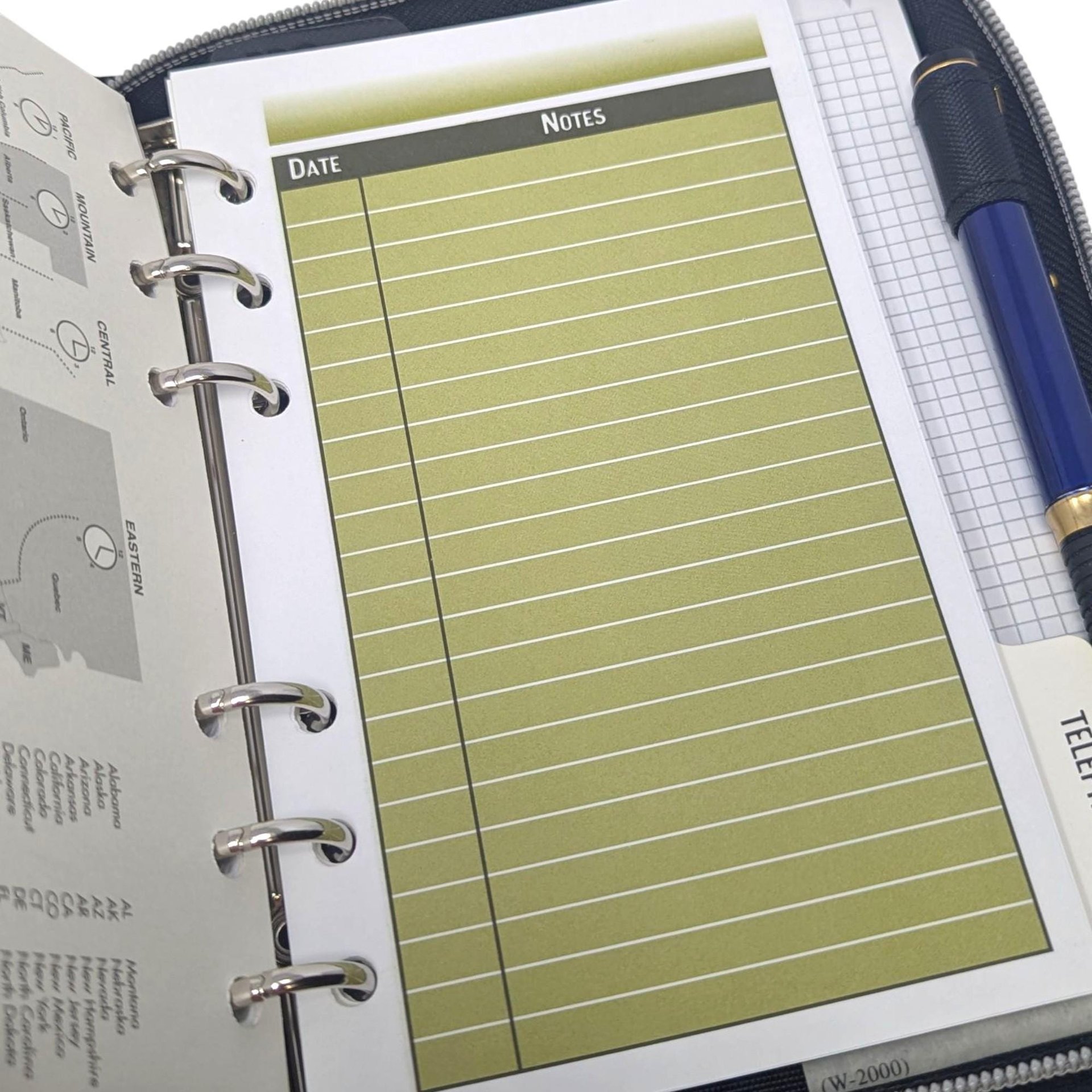 2000 MTV Student Planner in Zippered Case