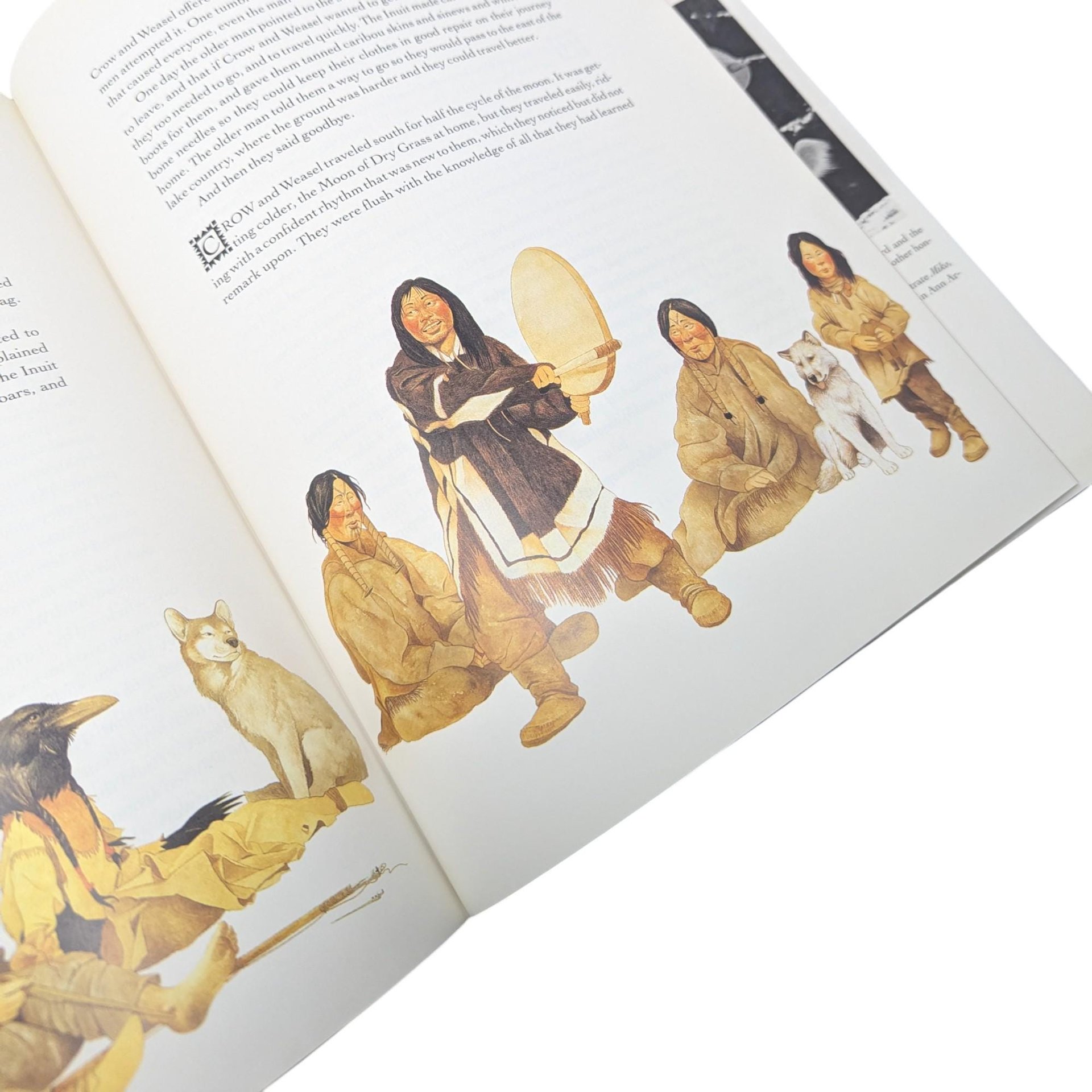 1990 "Crow and Weasel" by Barry Lopez Hardcover Book